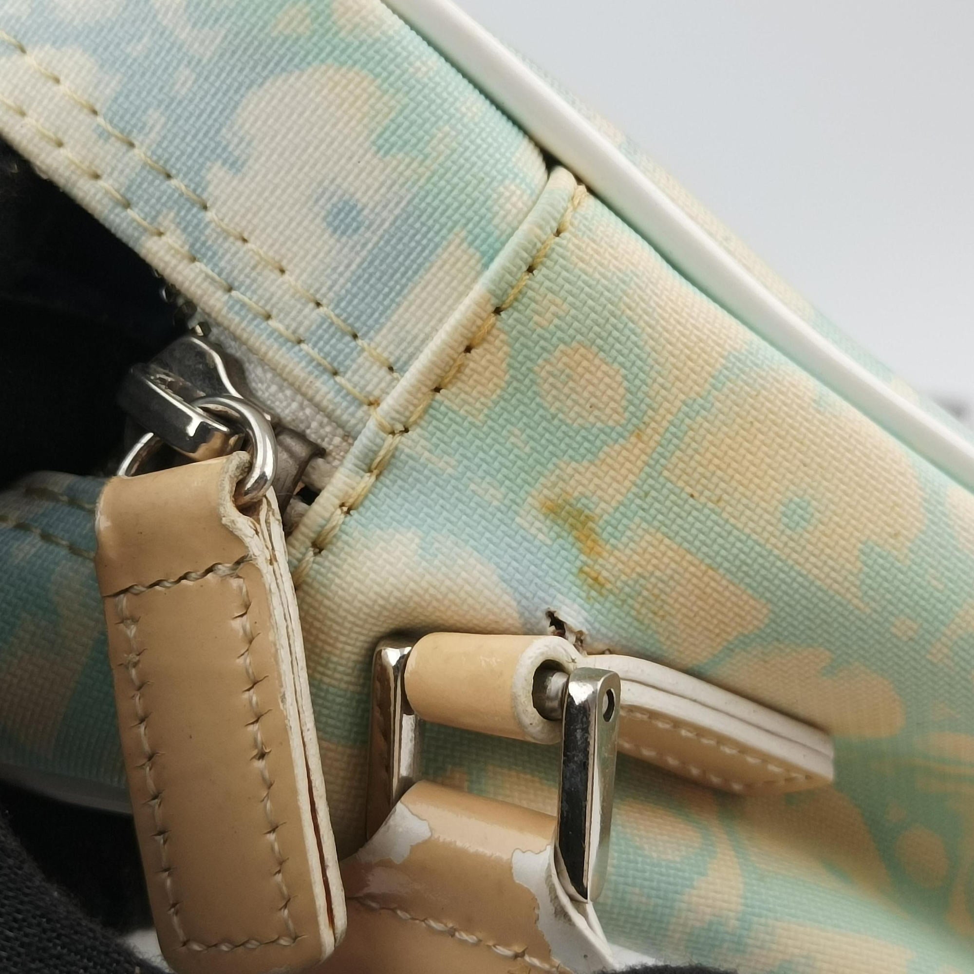 Trotter Blue Coated Canvas Leather BO D 1004トロッター ブルー PVCコーティングキャンバス BO D 1004