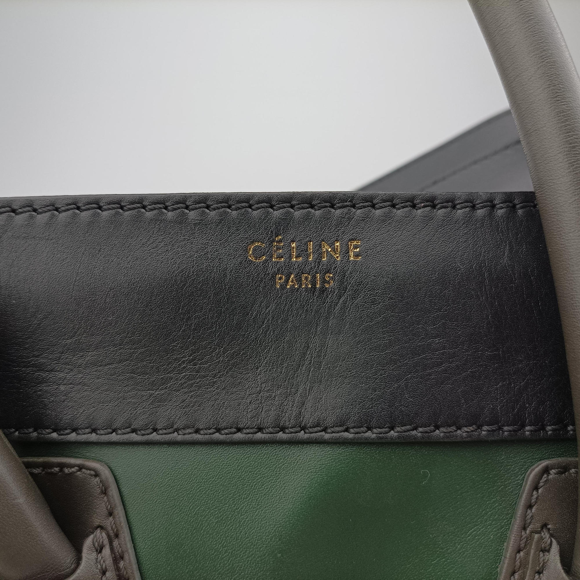 Luggage Mini Shopper Green×black Leather F-AT-0171 F-MM-0181ラゲージミニショッパー グリーン×ブラック レザー F-AT-0171 F-MM-0181