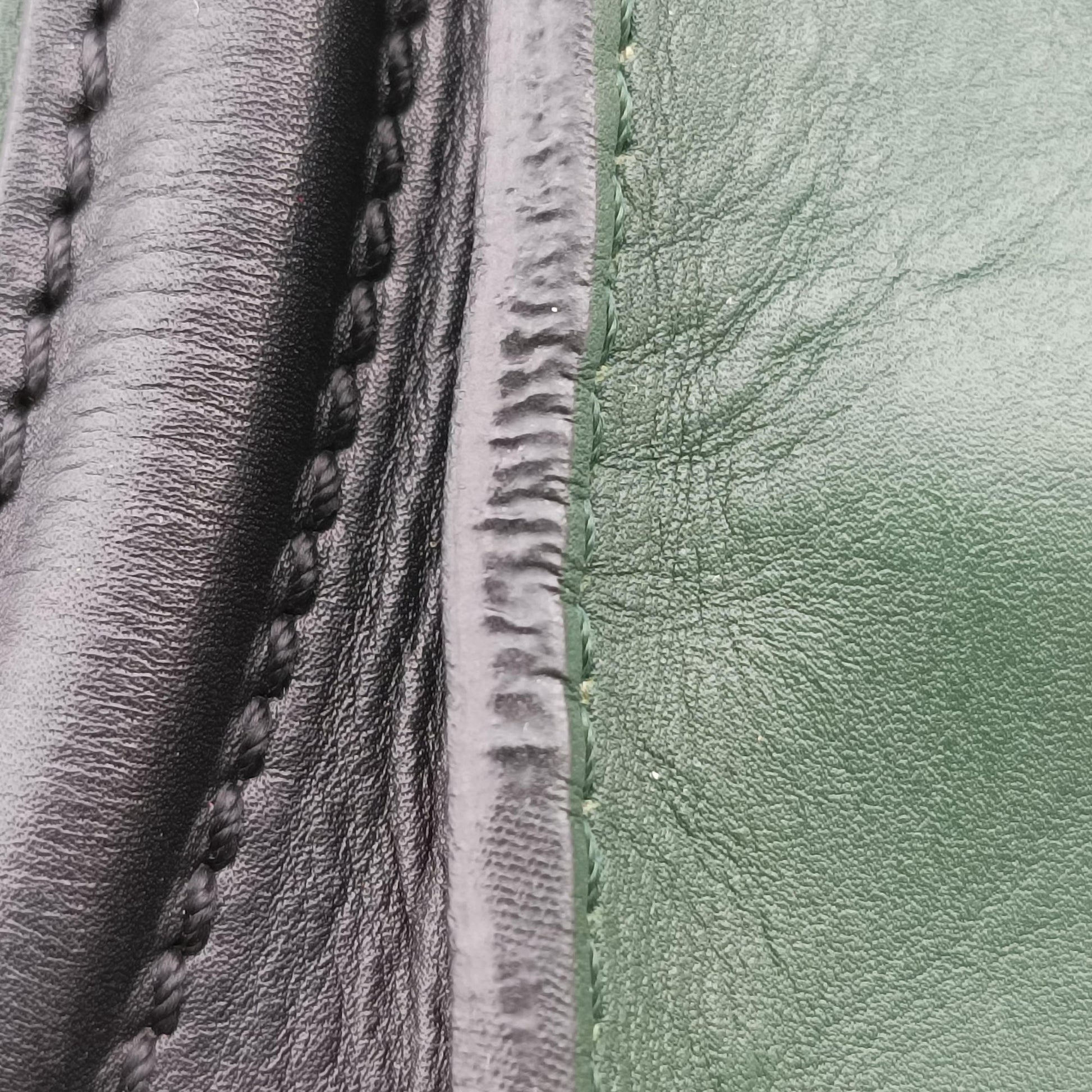 Luggage Mini Shopper Green×black Leather F-AT-0171 F-MM-0181ラゲージミニショッパー グリーン×ブラック レザー F-AT-0171 F-MM-0181