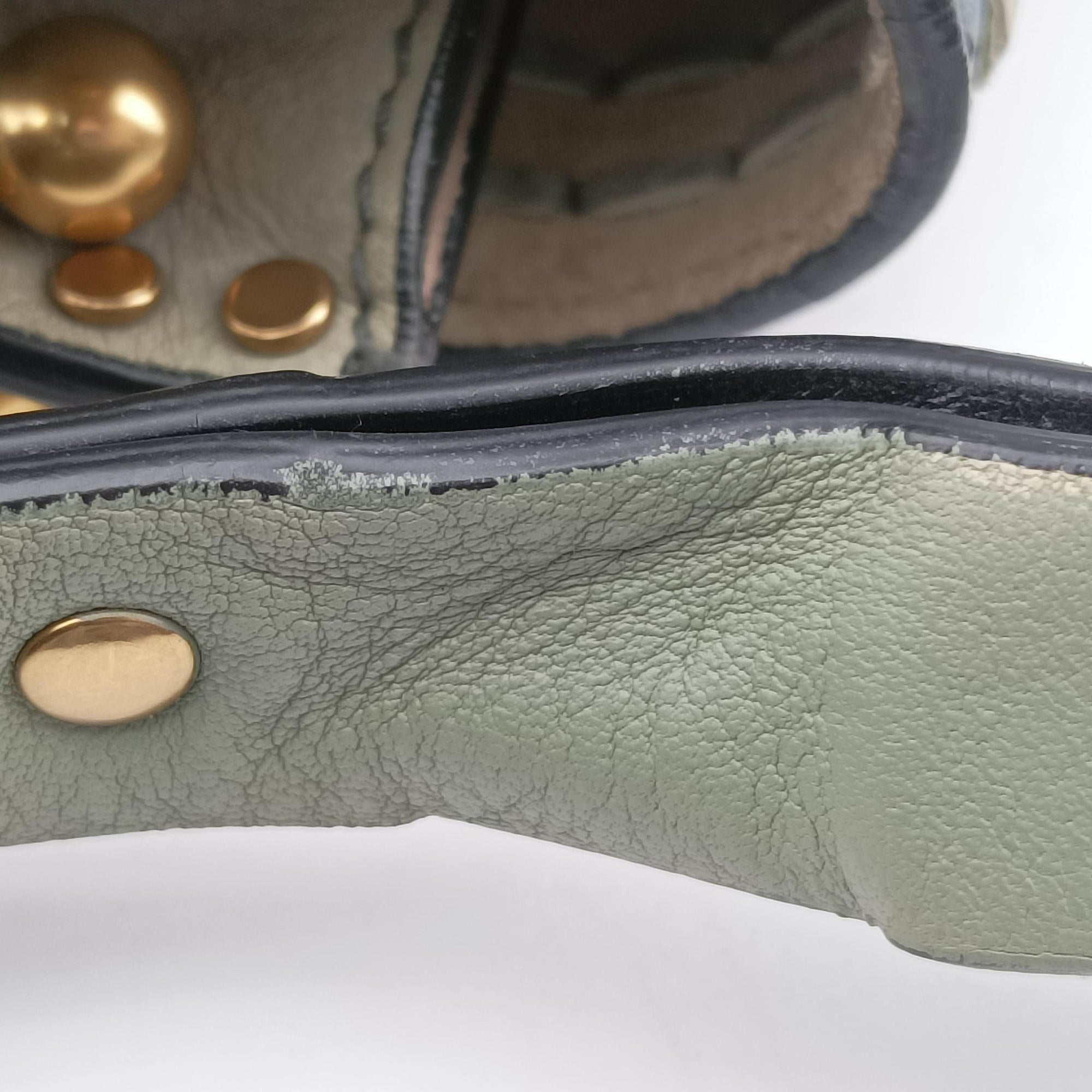 Hudson Blue × Green leather 01 17 70 65ハドソン ブルー × グリーン レザー 01 17 70 65
