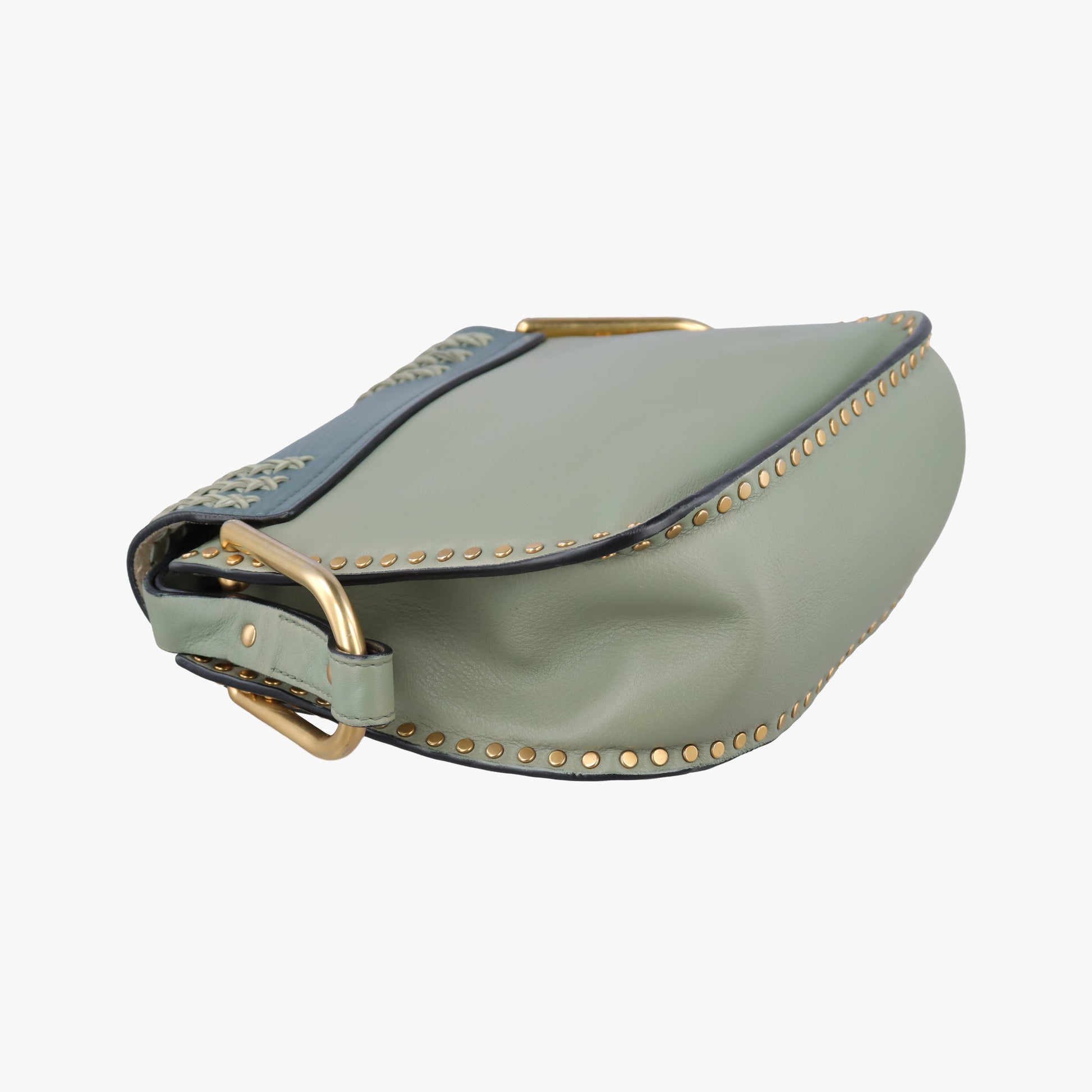 Hudson Blue × Green leather 01 17 70 65ハドソン ブルー × グリーン レザー 01 17 70 65
