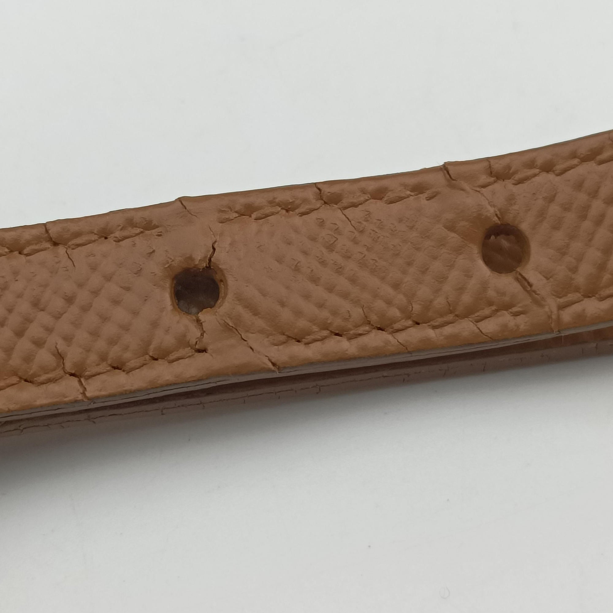 Double Cuir Camel SAFFIANO Leather BN2755 3ダブル キュイール キャメル サフィアーノレザー BN2755 3