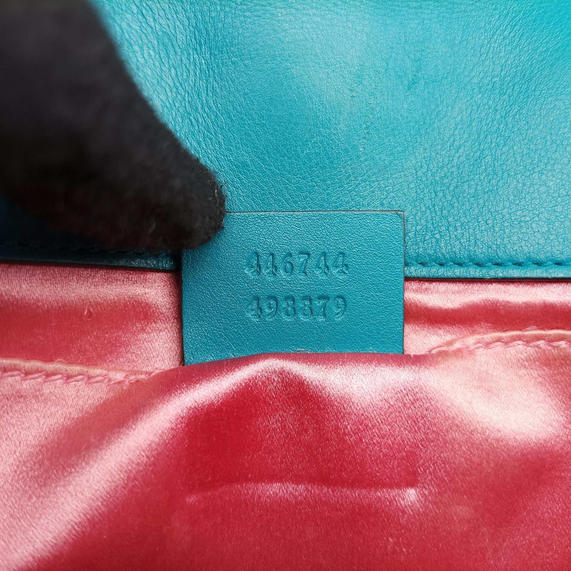GG Marmont Blue velour 446744 E022103228GGマーモント ブルー ベロア 446744 E022103228