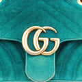 GG Marmont Blue velour 446744 E022103228GGマーモント ブルー ベロア 446744 E022103228