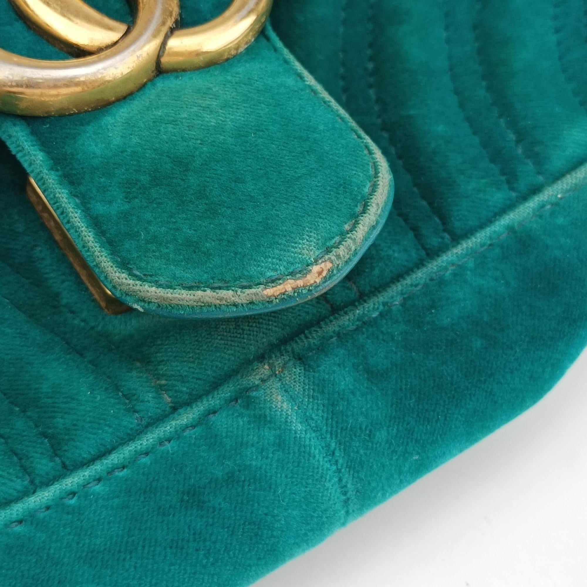 GG Marmont Blue velour 446744 E022103228GGマーモント ブルー ベロア 446744 E022103228