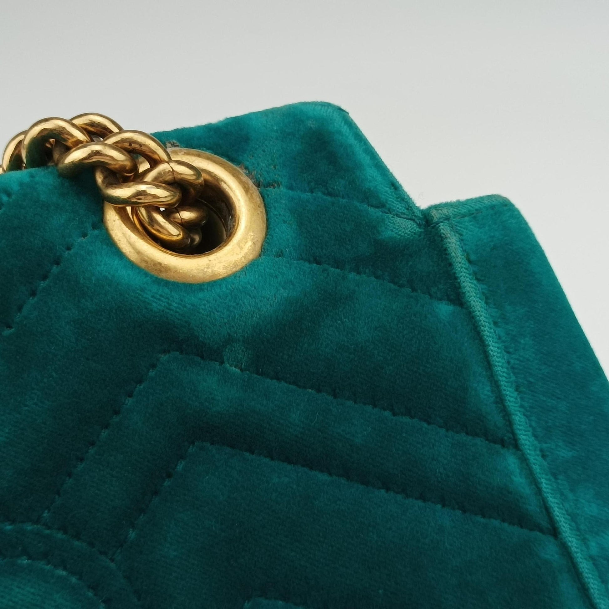 GG Marmont Blue velour 446744 E022103228GGマーモント ブルー ベロア 446744 E022103228