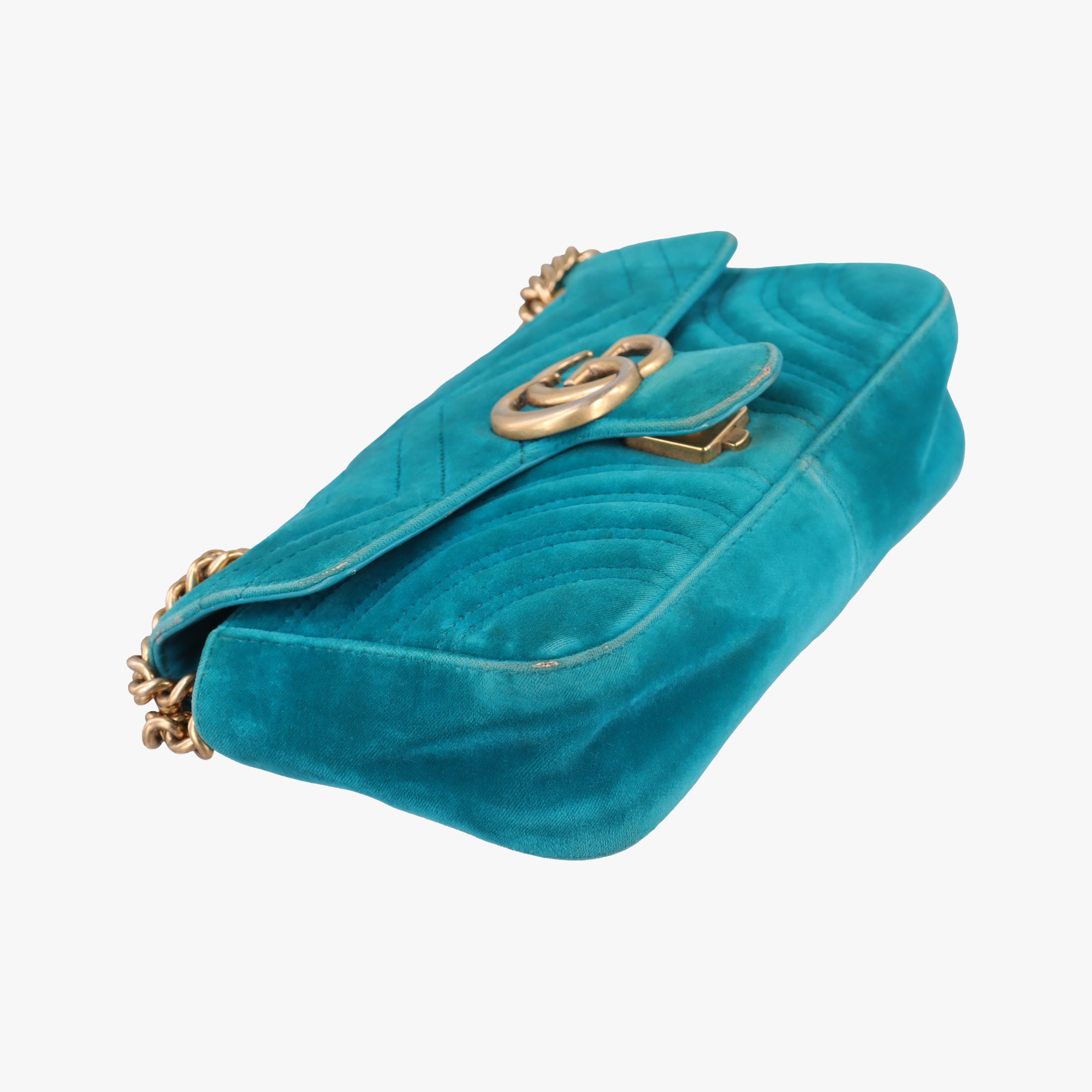 GG Marmont Blue velour 446744 E022103228GGマーモント ブルー ベロア 446744 E022103228