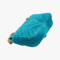 GG Marmont Blue velour 446744 E022103228GGマーモント ブルー ベロア 446744 E022103228