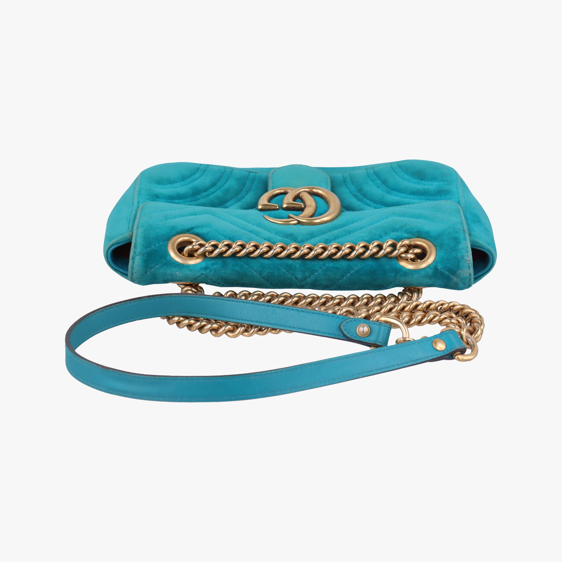 GG Marmont Blue velour 446744 E022103228GGマーモント ブルー ベロア 446744 E022103228