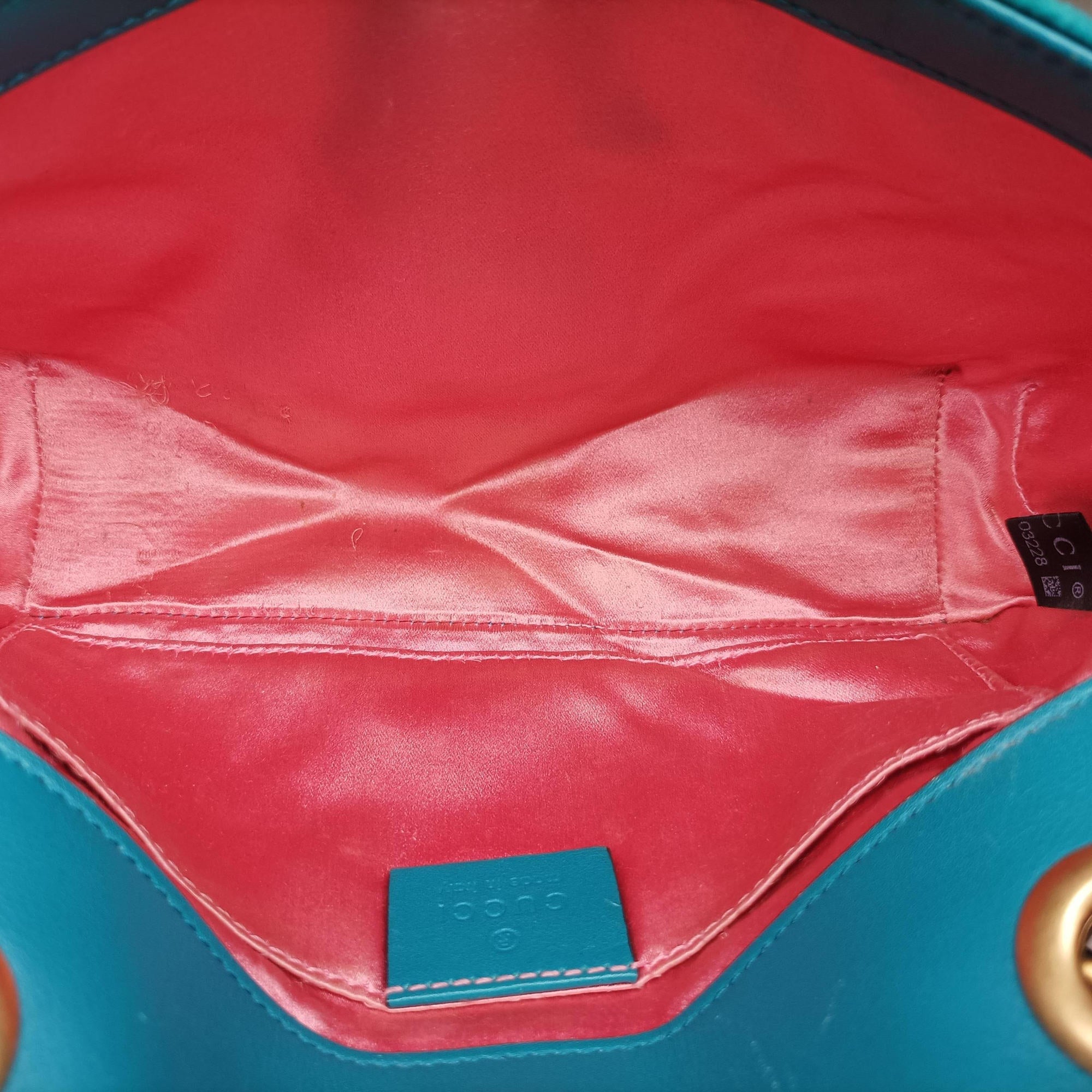 GG Marmont Blue velour 446744 E022103228GGマーモント ブルー ベロア 446744 E022103228
