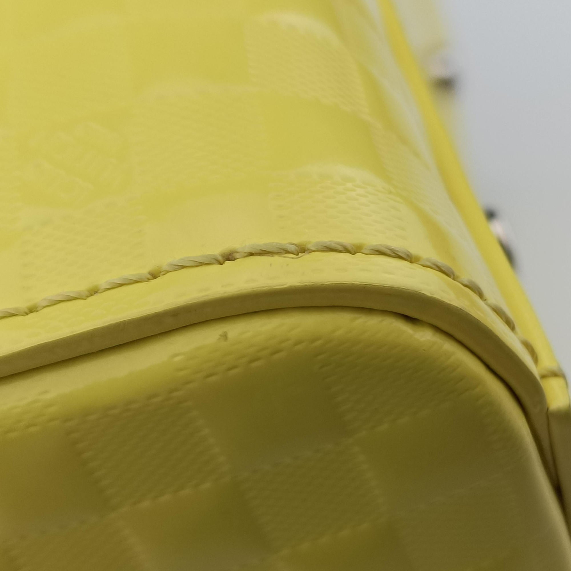 SPEEDY CUBE PM JAUNE Damier Facets M48902 FL1103スピーディキューブPM ジョーヌ ダミエファセット M48902 FL1103