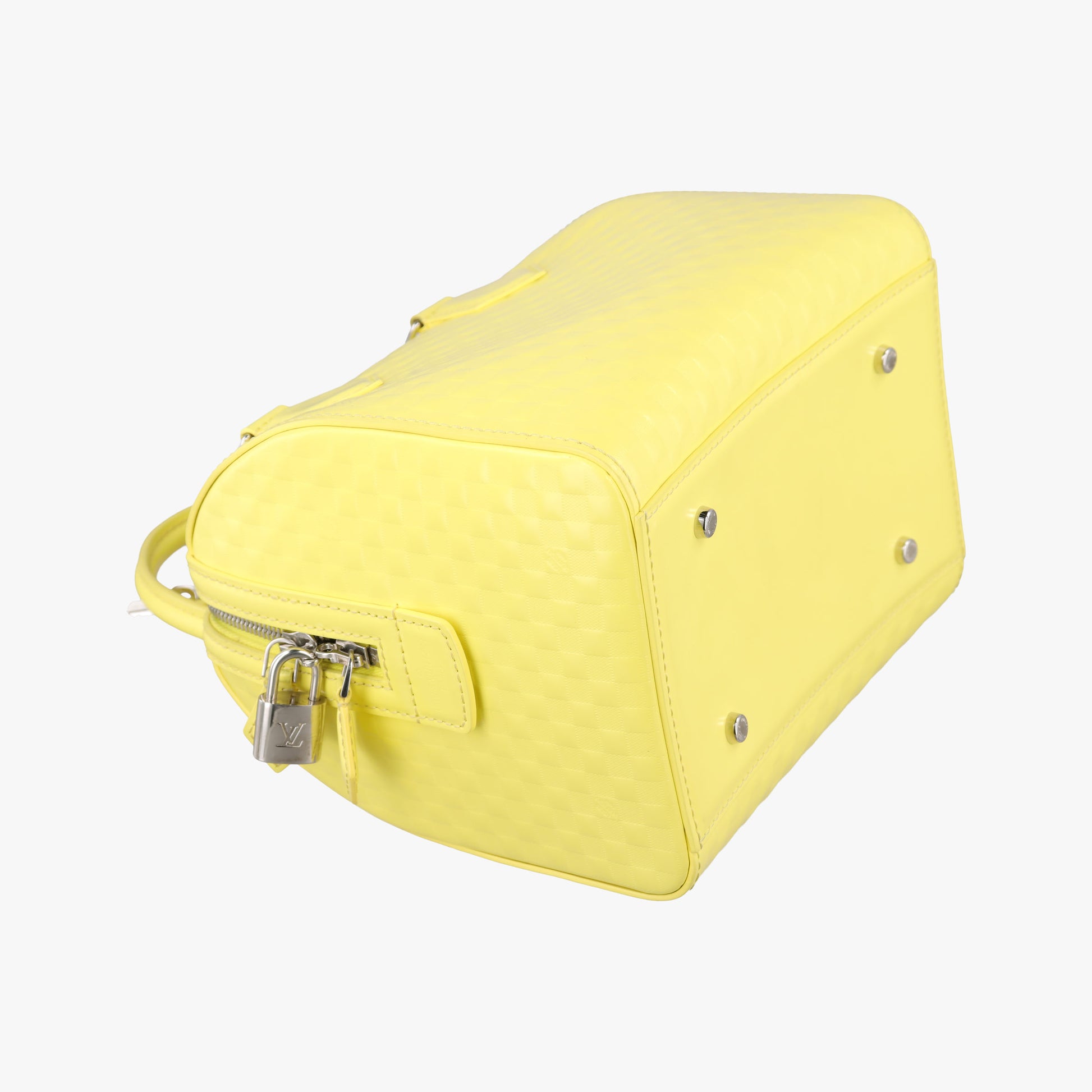 SPEEDY CUBE PM JAUNE Damier Facets M48902 FL1103スピーディキューブPM ジョーヌ ダミエファセット M48902 FL1103
