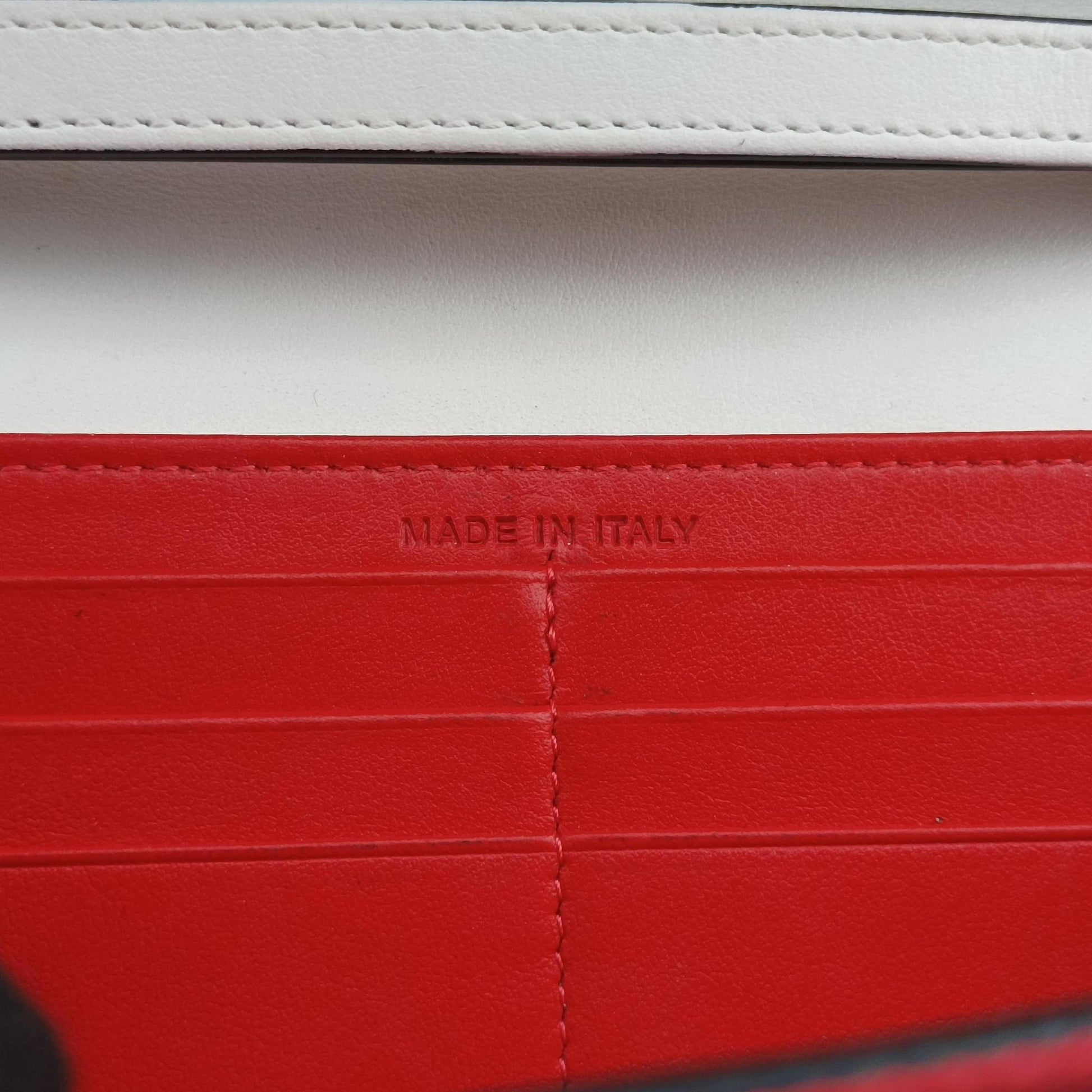 Paloma Clutch White Leather パロマクラッチ ホワイト レザー 