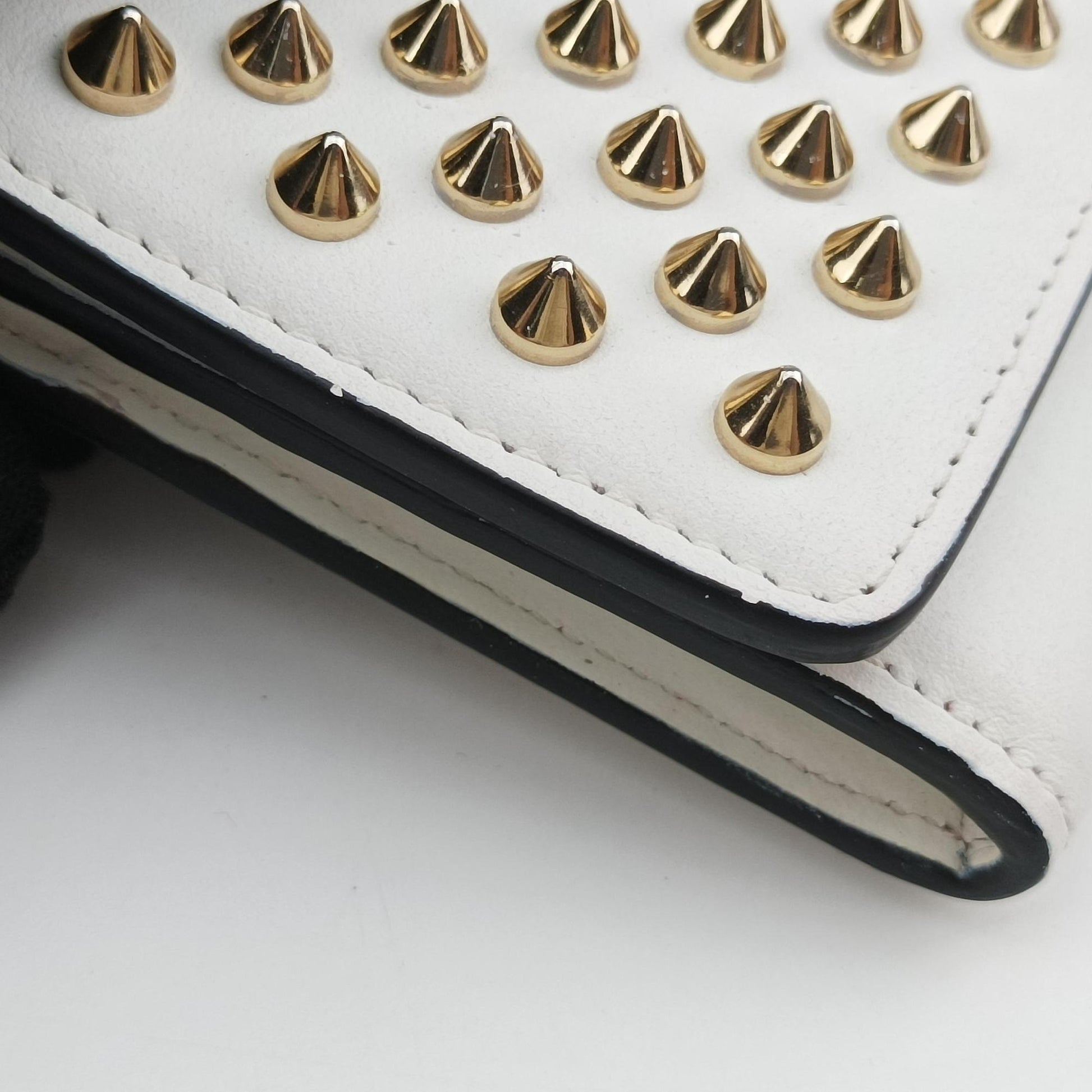 Paloma Clutch White Leather パロマクラッチ ホワイト レザー 