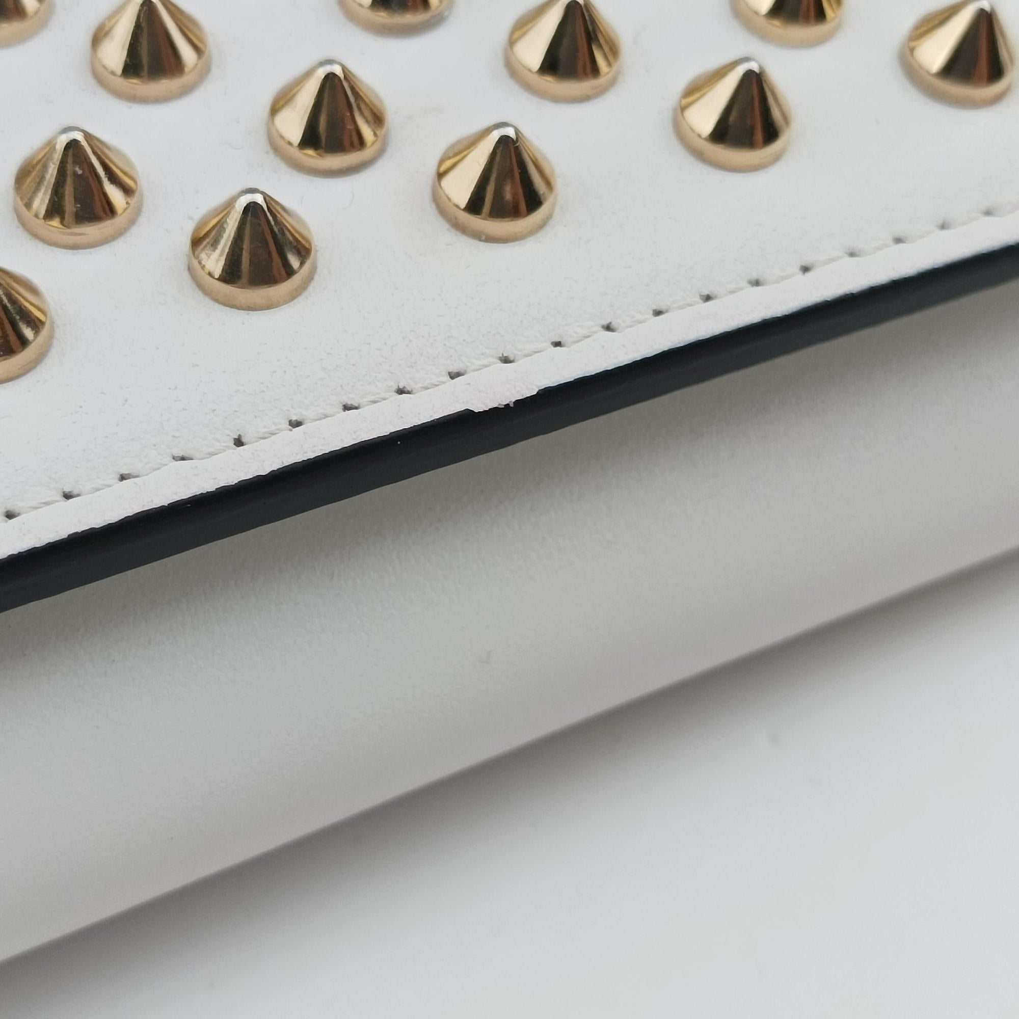 Paloma Clutch White Leather パロマクラッチ ホワイト レザー 