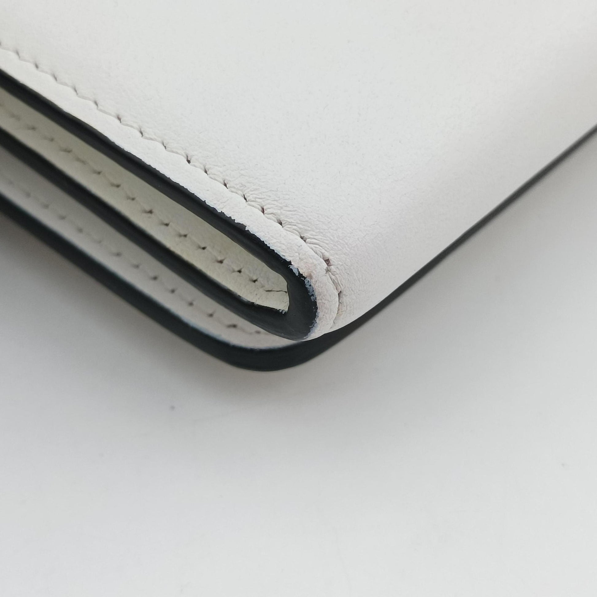 Paloma Clutch White Leather パロマクラッチ ホワイト レザー 