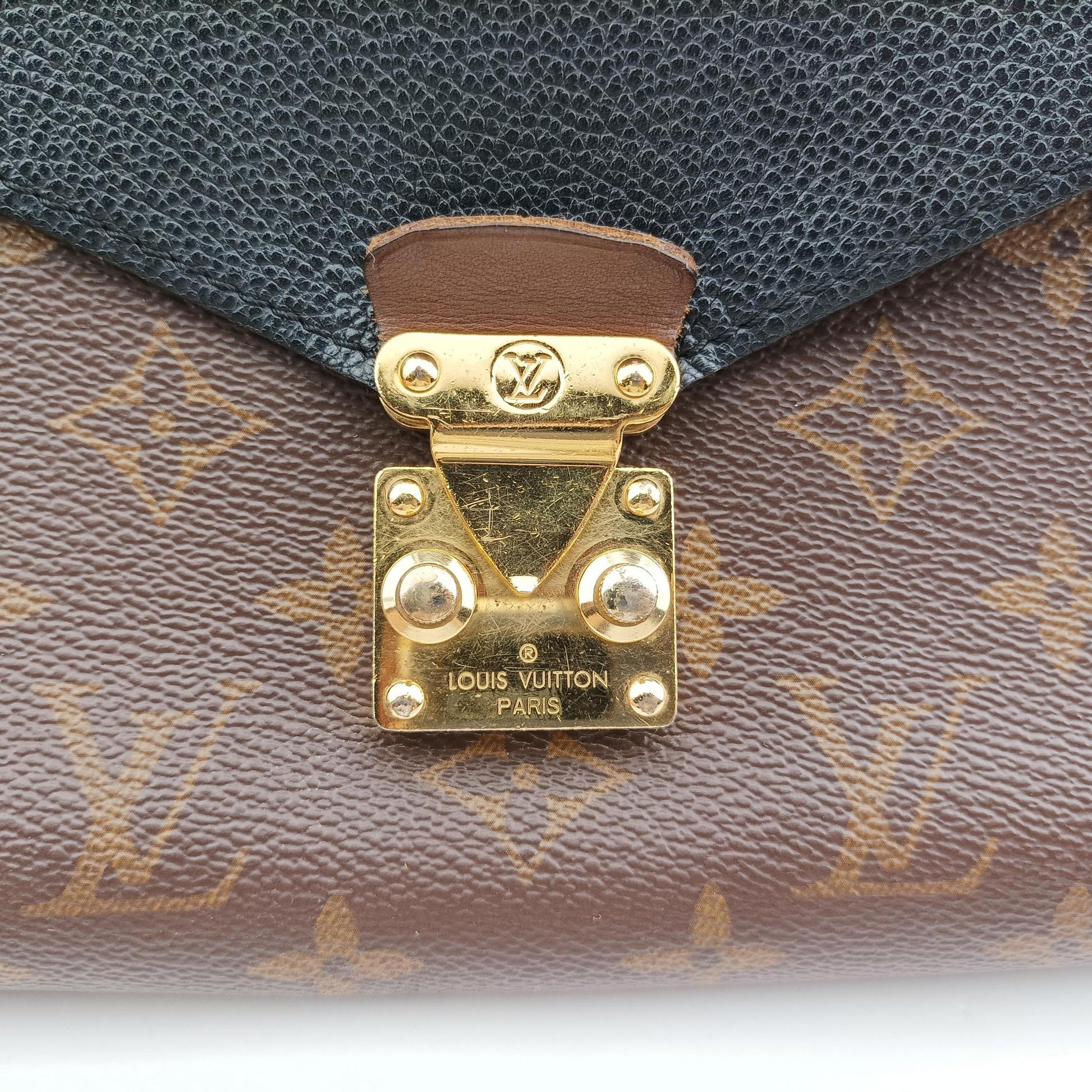 PALLAS Chain Brown×Noir Monogram Canvas×calf leather M41223 CA4196パラス チェーン モノグラム/ブラウン×ノワール モノグラムキャンバス×カーフレザー M41223 CA4196