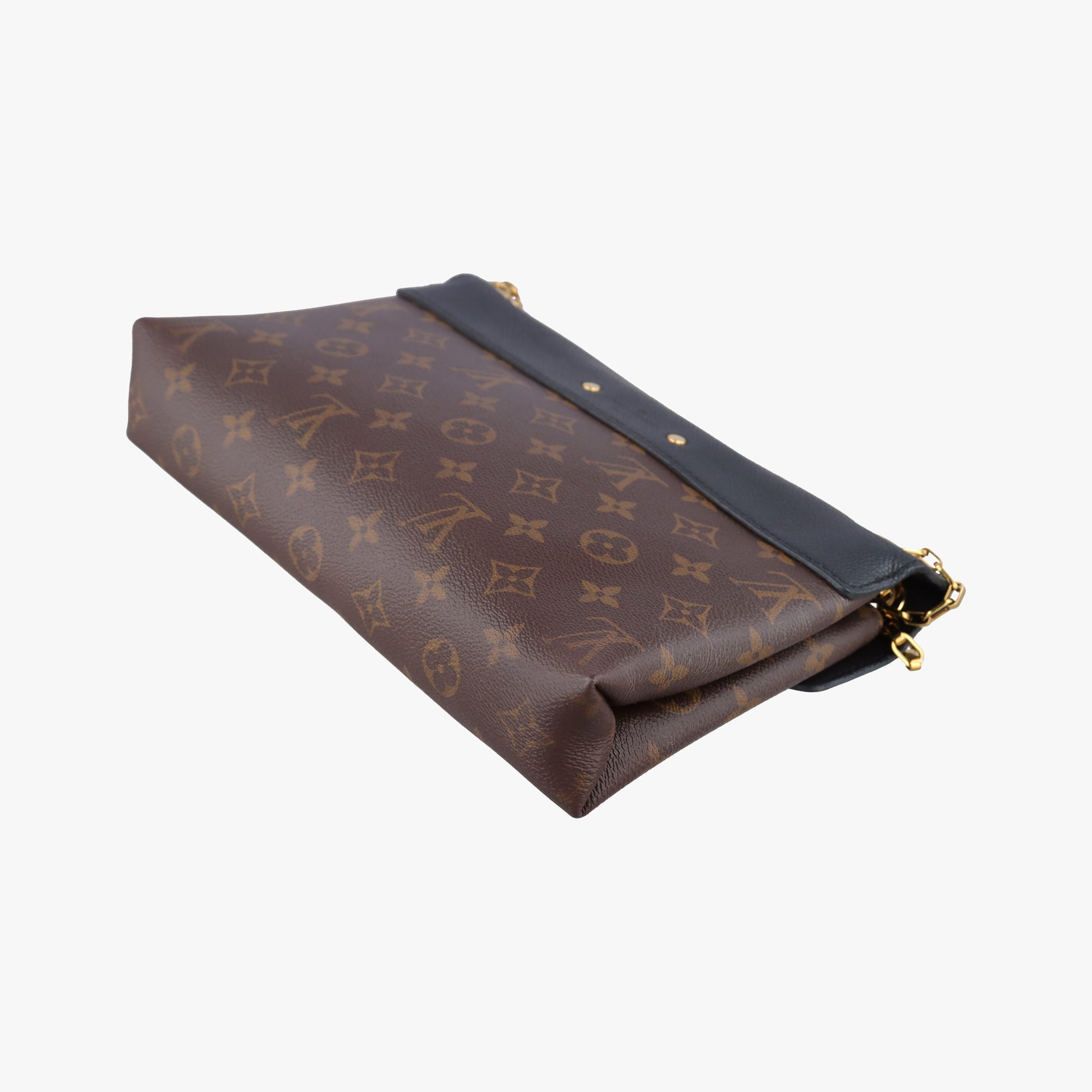 PALLAS Chain Brown×Noir Monogram Canvas×calf leather M41223 CA4196パラス チェーン モノグラム/ブラウン×ノワール モノグラムキャンバス×カーフレザー M41223 CA4196