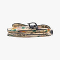 Paris '50s Motif Print Saddle Bag Beige × Multicolor Canvas × Leather 06-RU-003550's パリ モチーフ プリント サドルバッグ ベージュ×マルチカラー キャンバス × レザー 06-RU-0035