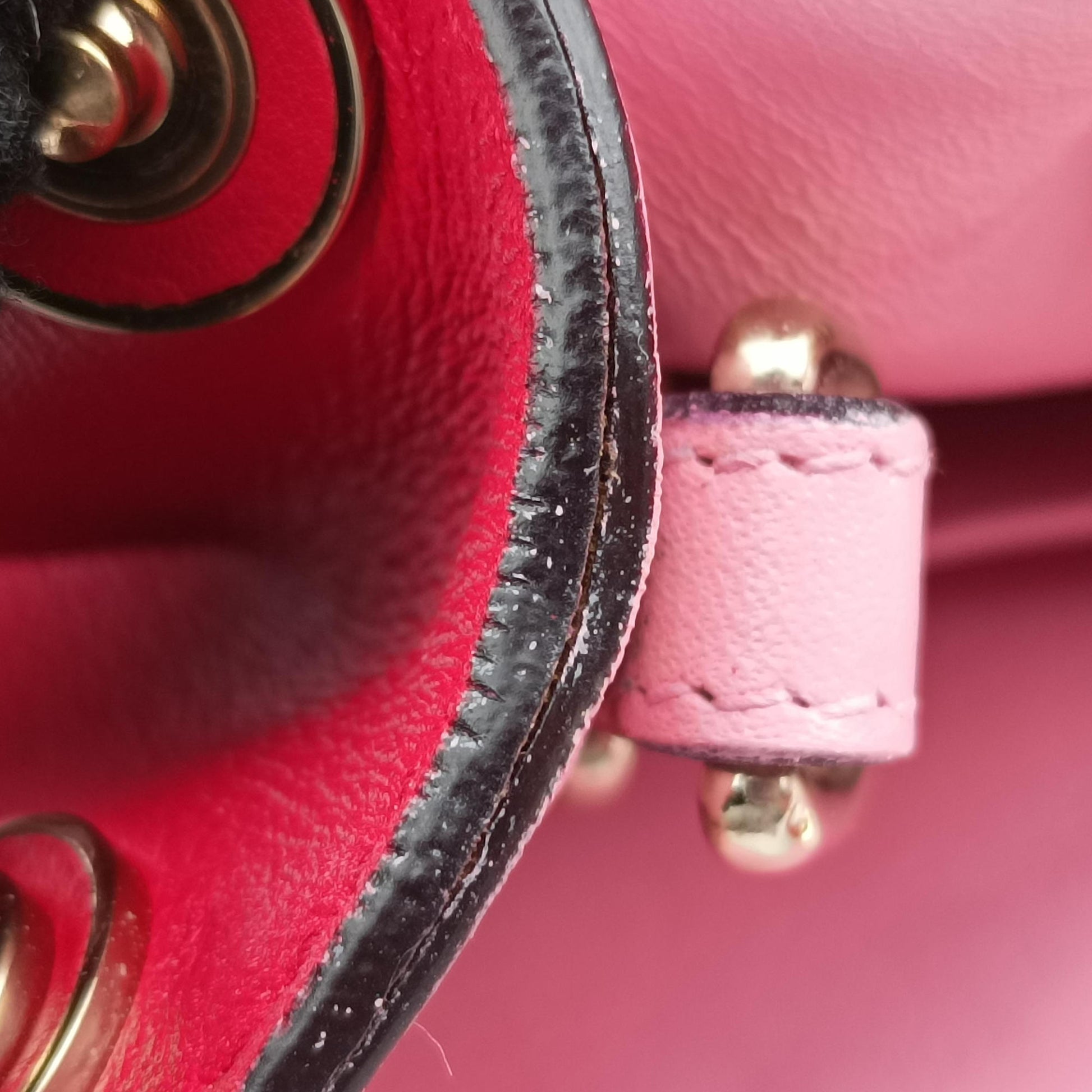 Diorissimo Red Leather 19-MA-0134ディオリッシモ レッド レザー 19-MA-0134