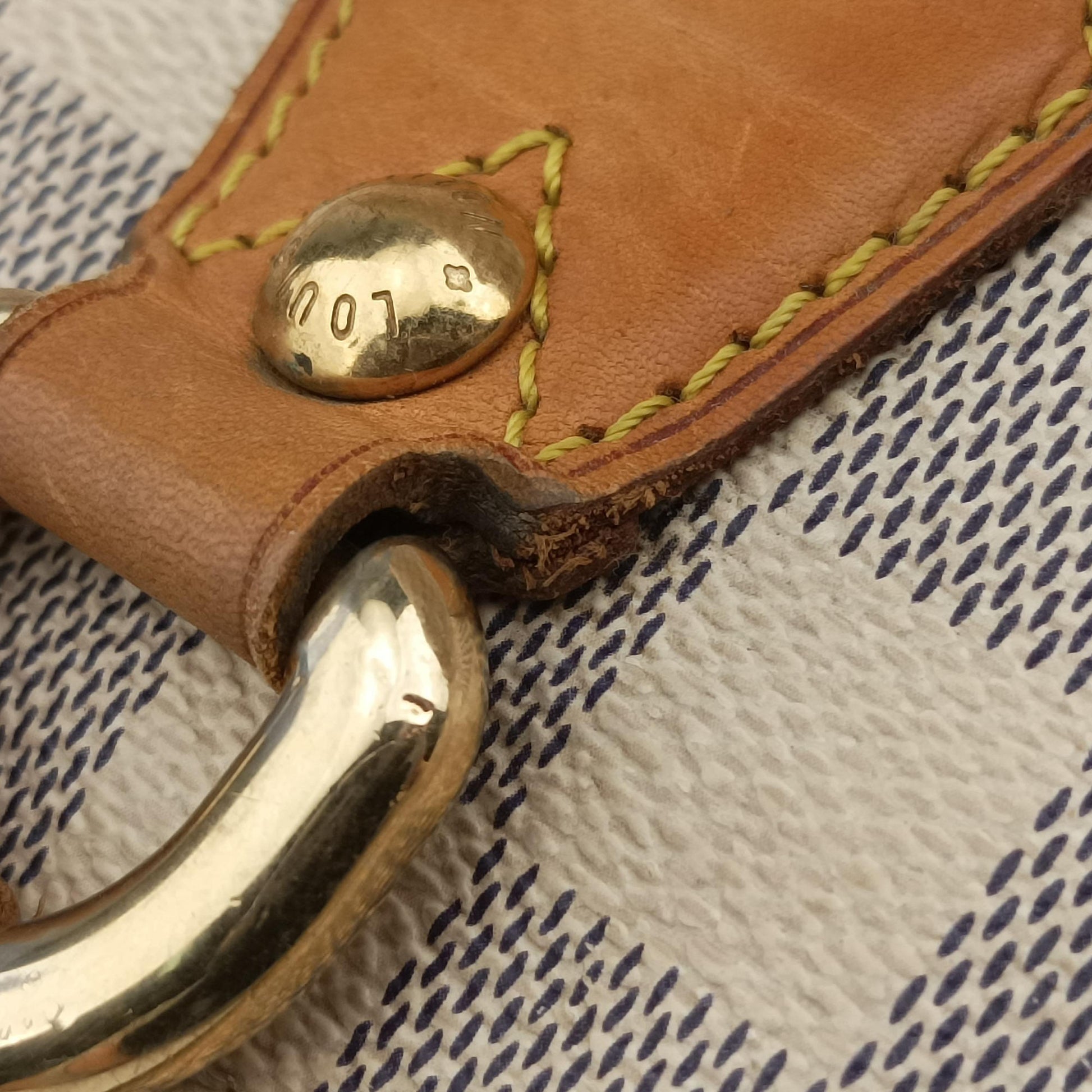 SALEYA MM AZUR Damier Canvas N51185 FL0066サレヤMM アズール ダミエキャンバス N51185 FL0066