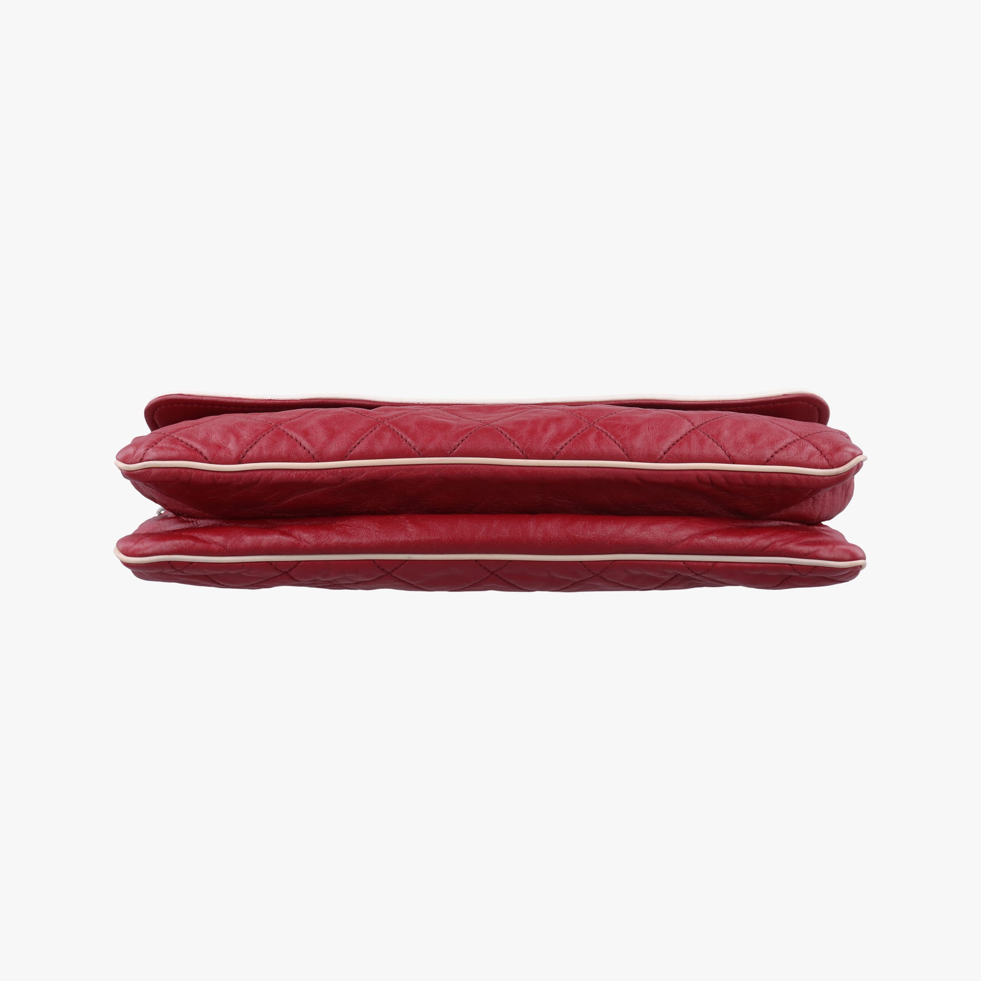 2.55East West Red Leather A37691 121334092.55イースト ウェスト レッド レザー A37691 12133409