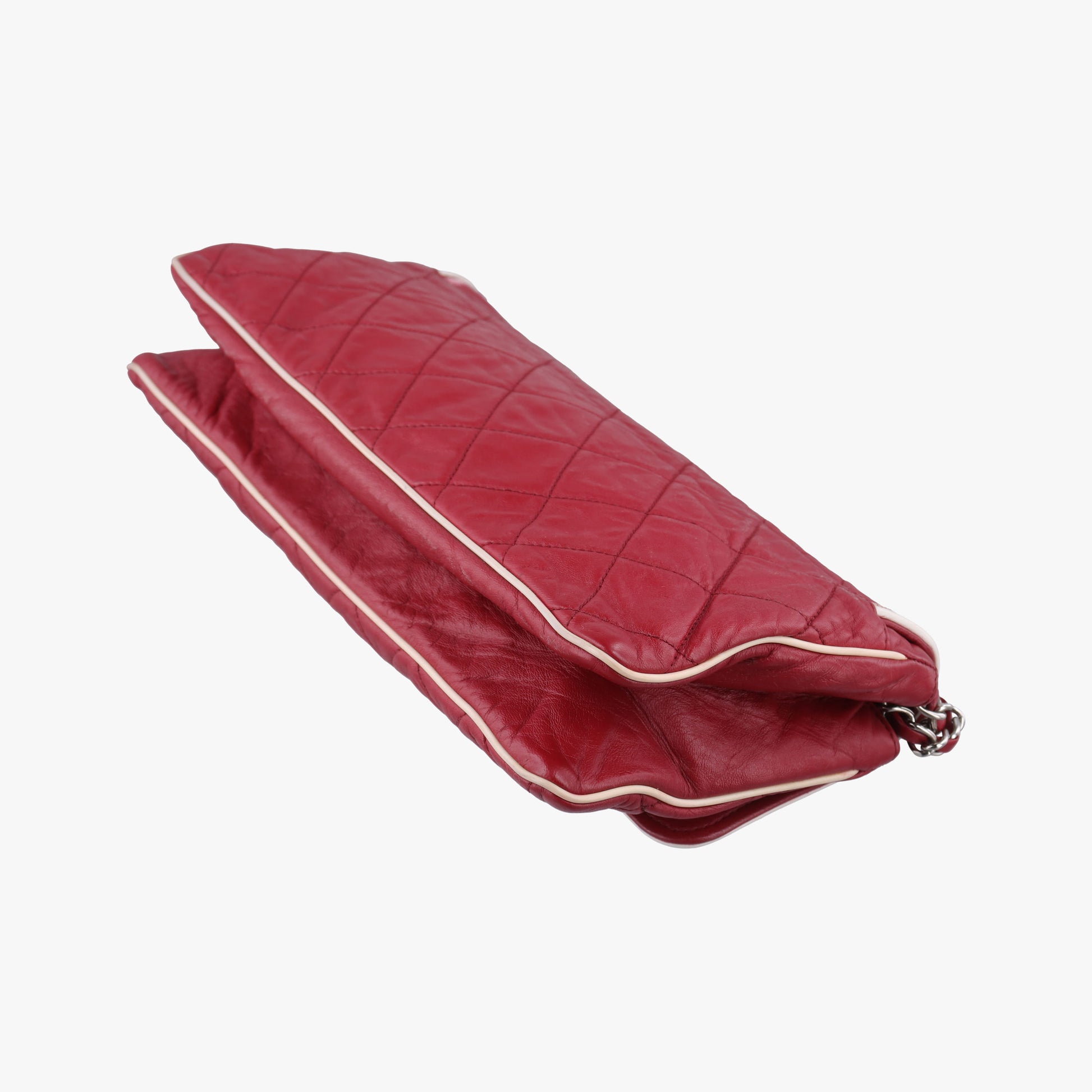 2.55East West Red Leather A37691 121334092.55イースト ウェスト レッド レザー A37691 12133409