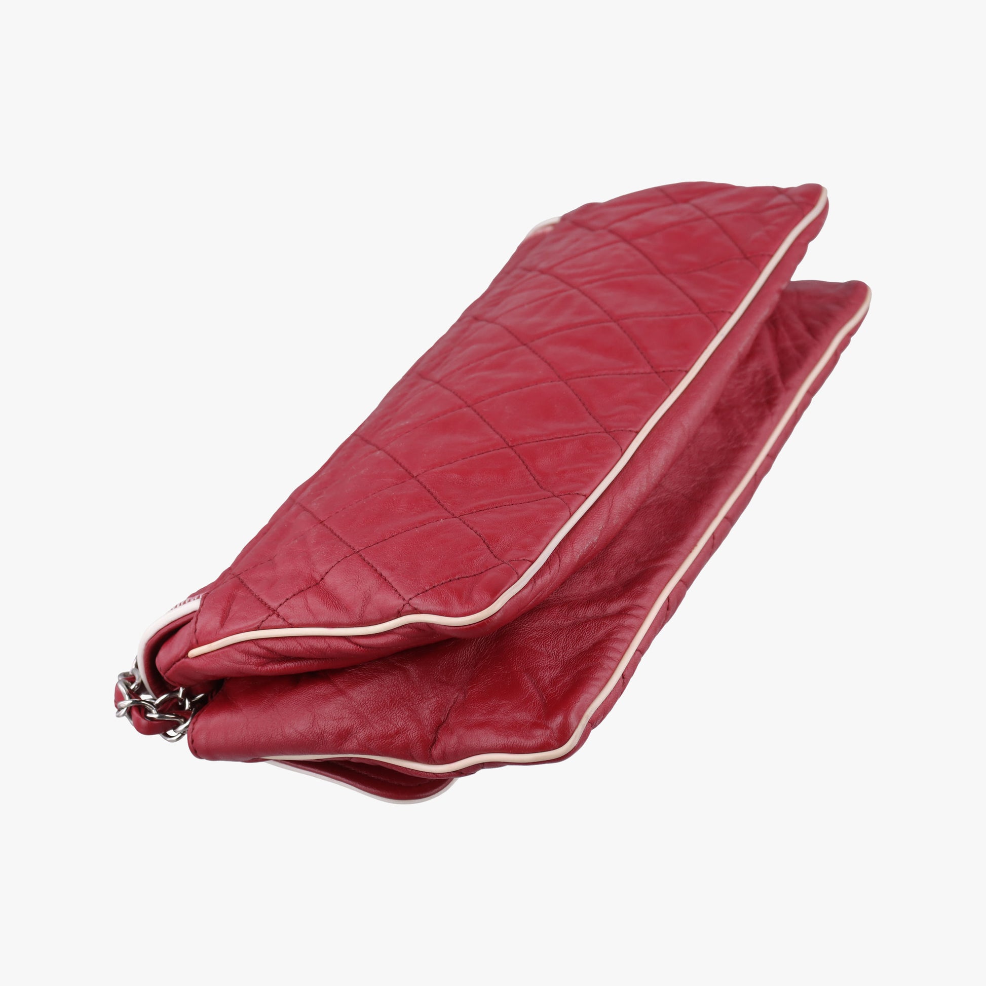 2.55East West Red Leather A37691 121334092.55イースト ウェスト レッド レザー A37691 12133409