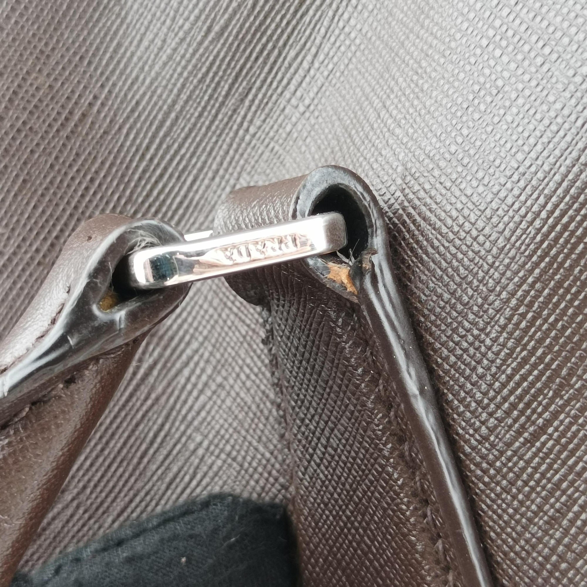 business bag briefcase Brown SAFFIANO Leather 2VE363 7/A 173ビジネスバッグ ブリーフケース ブラウン サフィアーノレザー 2VE363 7/A 173