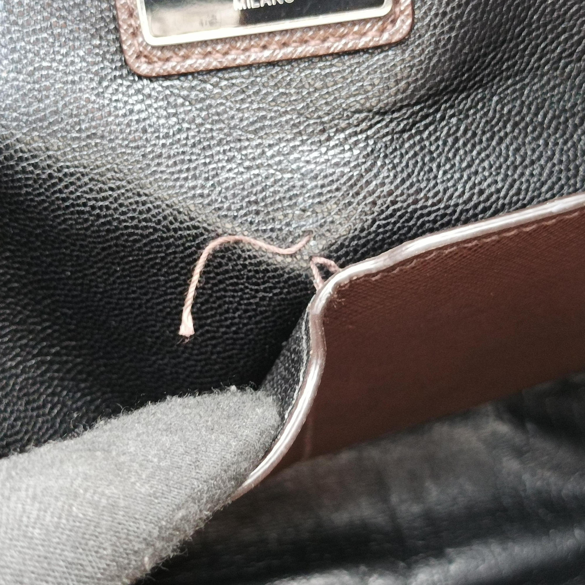 business bag briefcase Brown SAFFIANO Leather 2VE363 7/A 173ビジネスバッグ ブリーフケース ブラウン サフィアーノレザー 2VE363 7/A 173