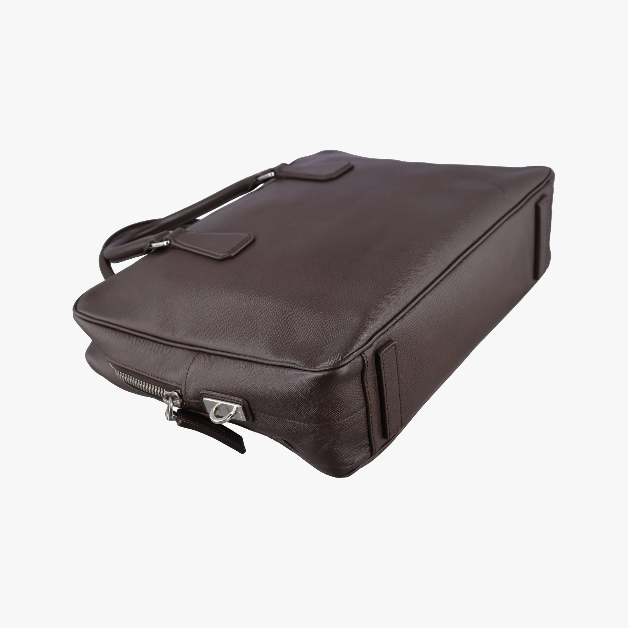 business bag briefcase Brown SAFFIANO Leather 2VE363 7/A 173ビジネスバッグ ブリーフケース ブラウン サフィアーノレザー 2VE363 7/A 173