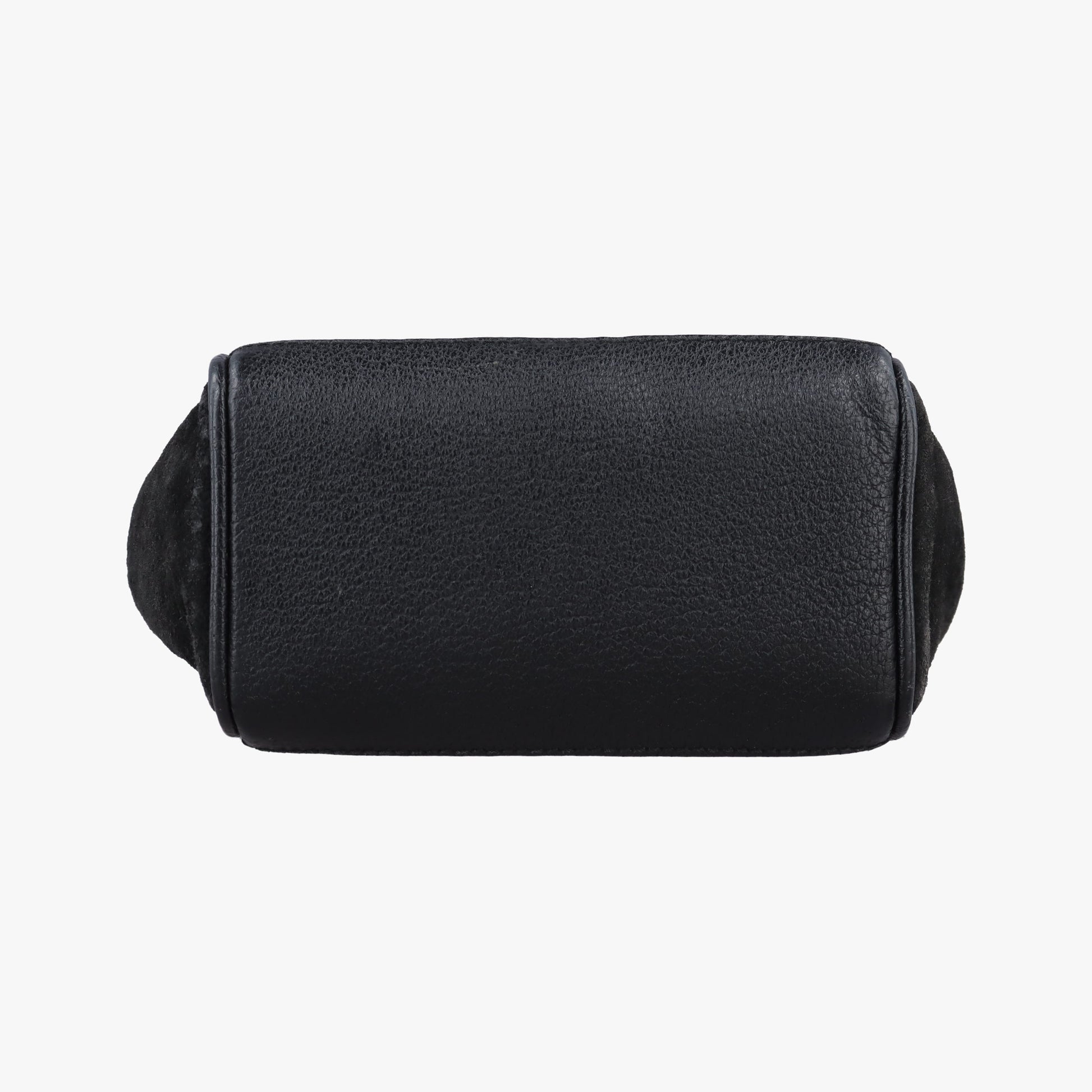 bamboo Black Suede× Leather 007.17 バンブー ブラック スエード× レザー 007.17 
