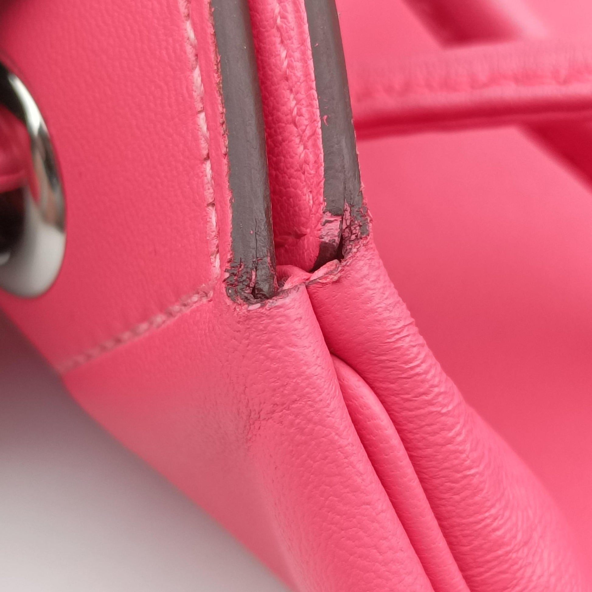 Sac Aline mini Pink Leather C AM 006 UHサック アリーヌ ミニ ピンク レザー C AM 006 UH