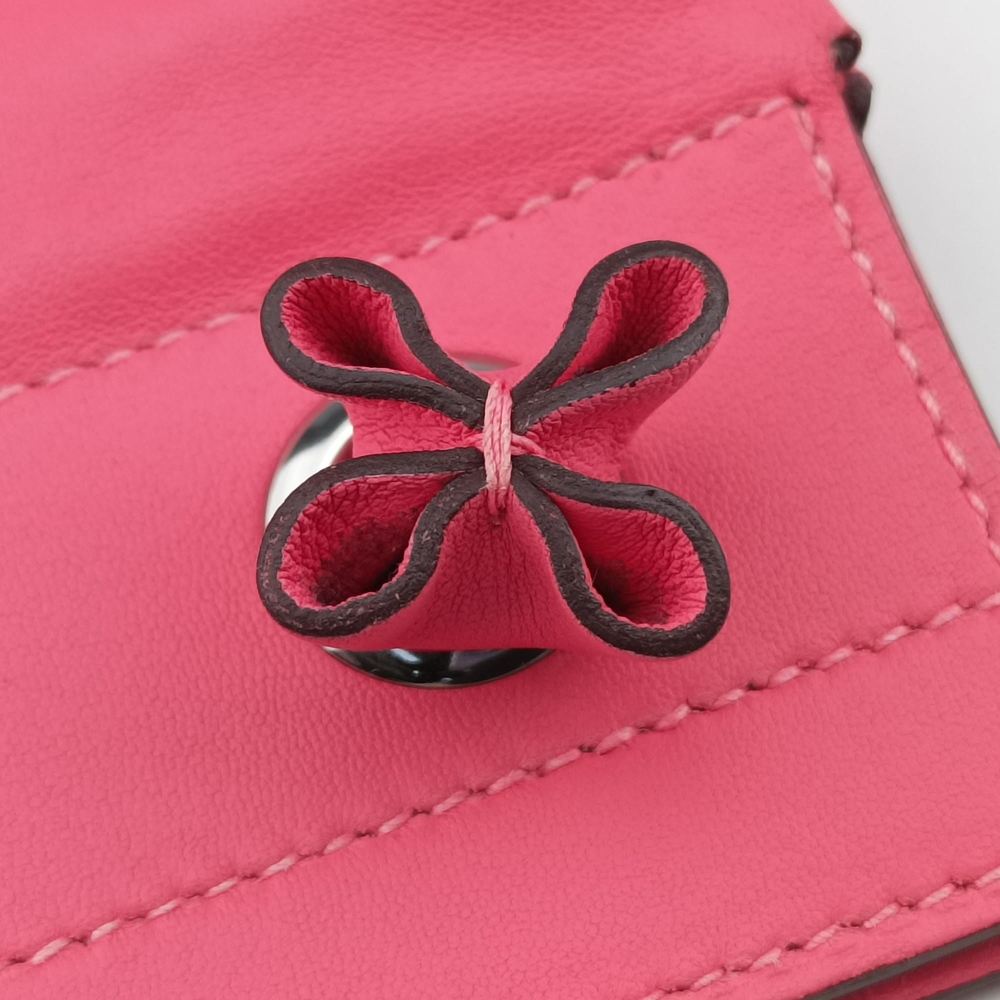 Sac Aline mini Pink Leather C AM 006 UHサック アリーヌ ミニ ピンク レザー C AM 006 UH