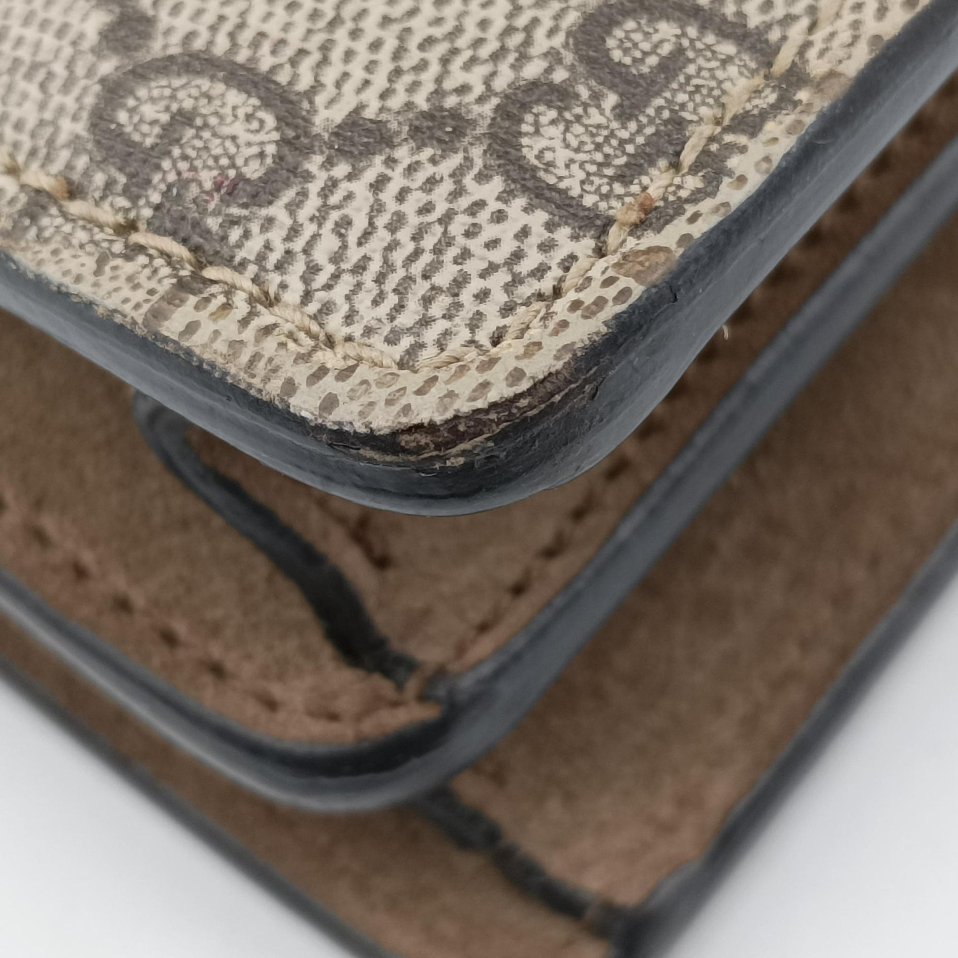 Dionysus Brown PVC coated canvas 400249 A027602214ディオニュソス ブラウン PVCコーティングキャンバス 400249 A027602214