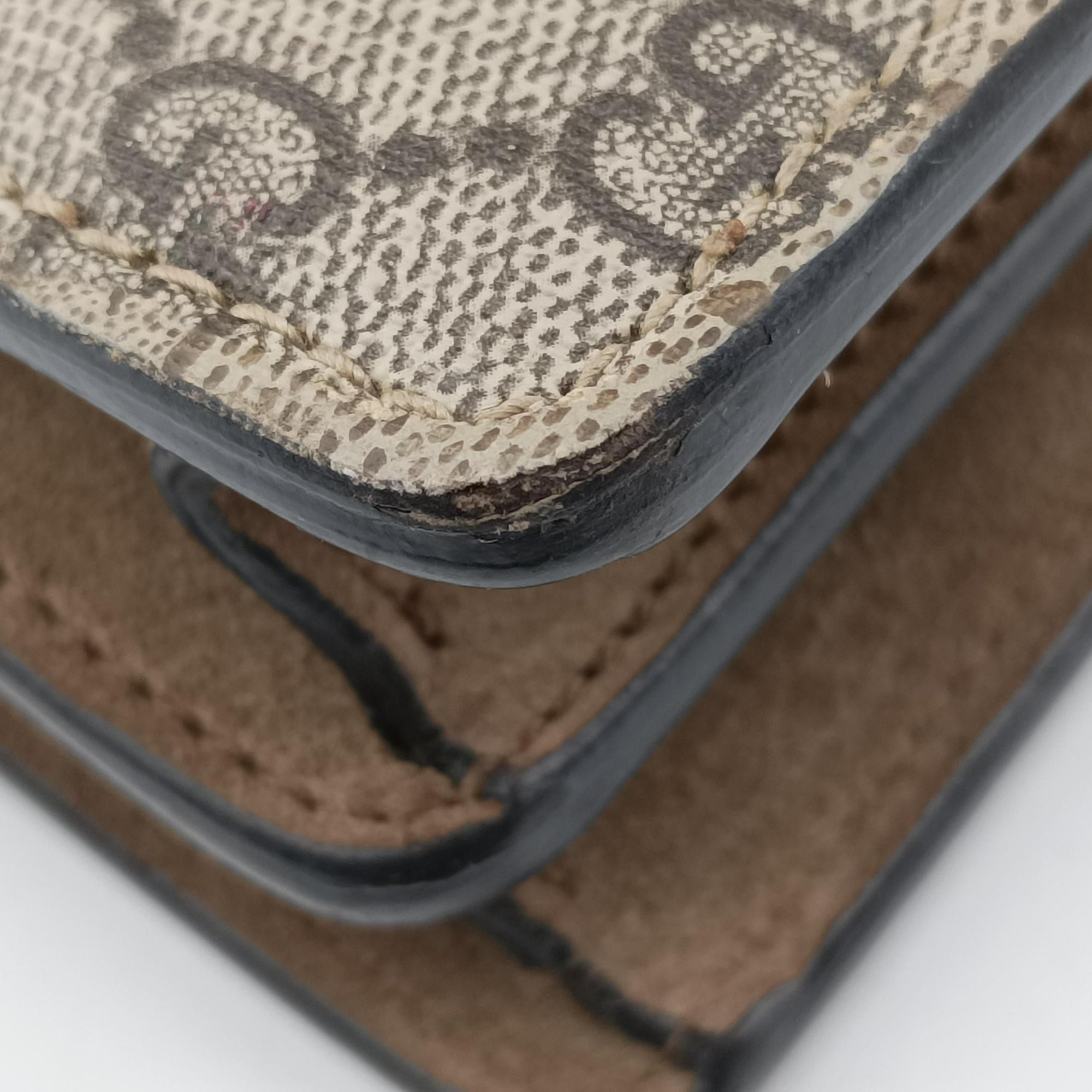 Dionysus Brown PVC coated canvas 400249 A027602214ディオニュソス ブラウン PVCコーティングキャンバス 400249 A027602214
