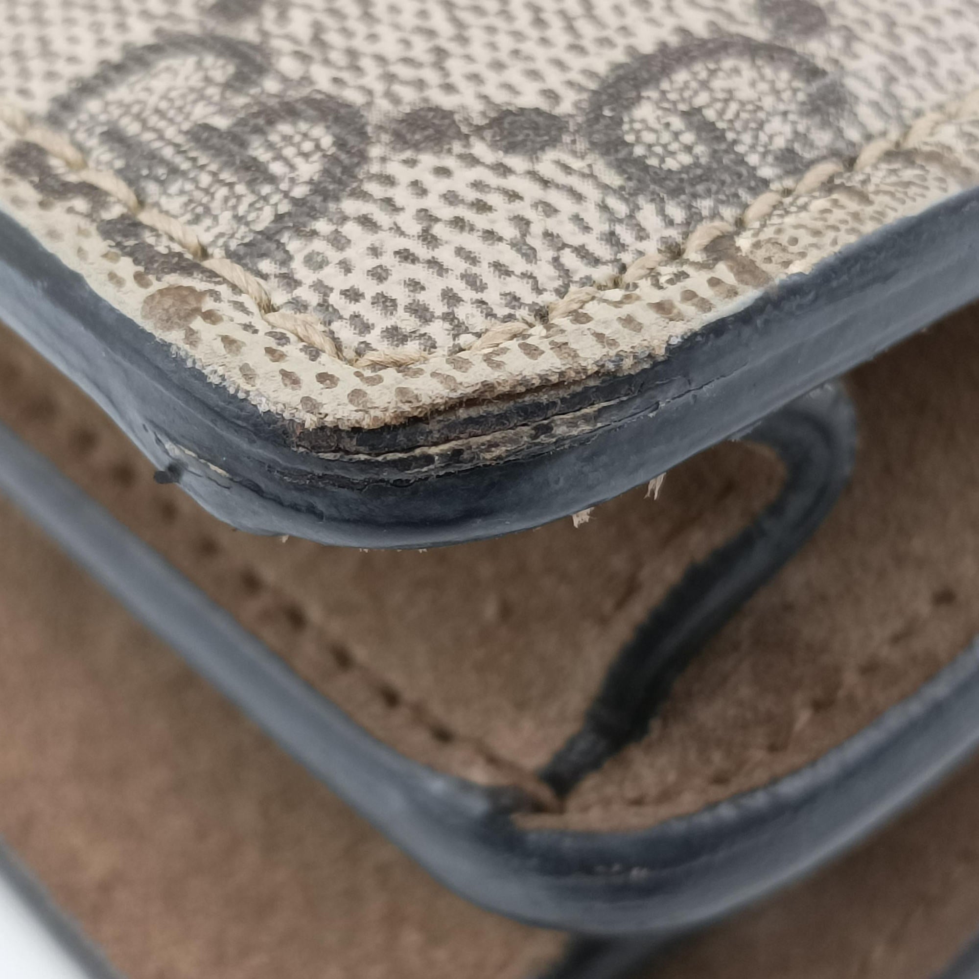Dionysus Brown PVC coated canvas 400249 A027602214ディオニュソス ブラウン PVCコーティングキャンバス 400249 A027602214