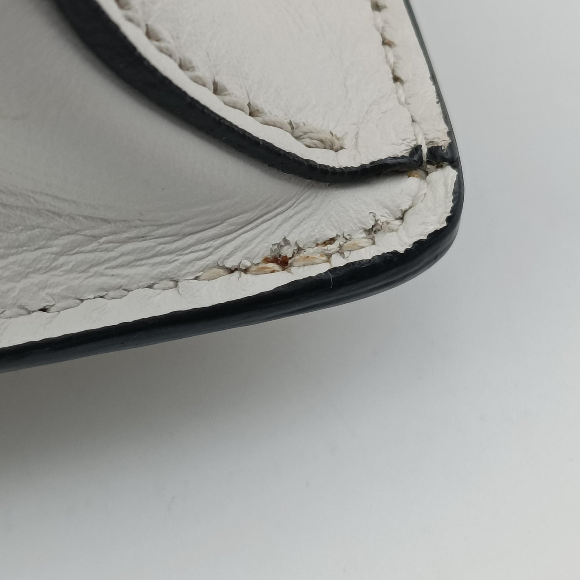 Miu Lady White Leather 37ミュウレディ ホワイト レザー 37