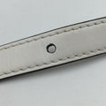 Miu Lady White Leather 37ミュウレディ ホワイト レザー 37