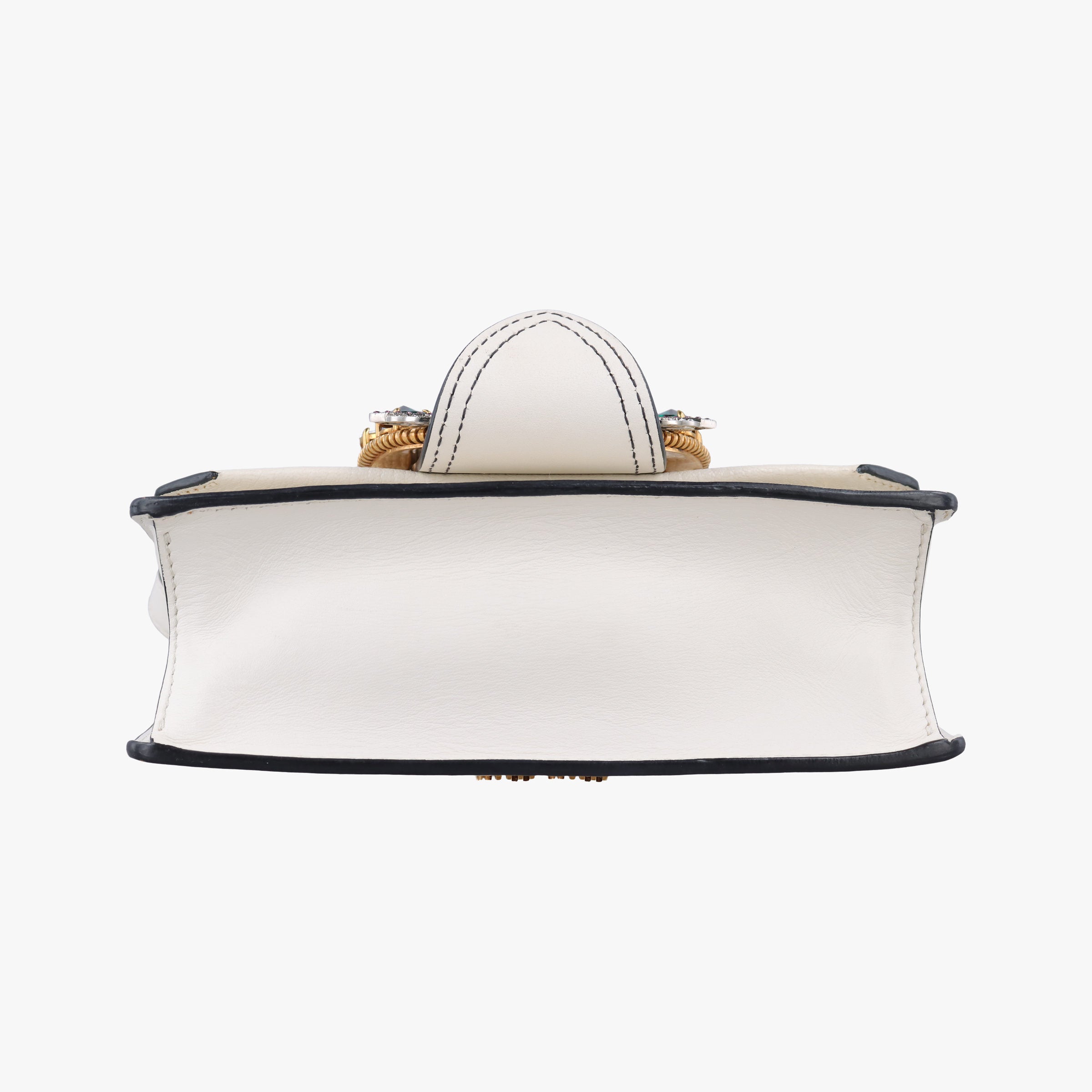 Miu Lady White Leather 37ミュウレディ ホワイト レザー 37