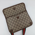 NEO VINTAGE GG Supreme Brown PVC coated canvas×Leather 493930 Lot number unknownネオ ヴィンテージ GGスプリーム ブラウン PVCコーティングキャンバス×レザー 493930 製番不明