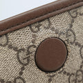 NEO VINTAGE GG Supreme Brown PVC coated canvas×Leather 493930 Lot number unknownネオ ヴィンテージ GGスプリーム ブラウン PVCコーティングキャンバス×レザー 493930 製番不明