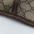 NEO VINTAGE GG Supreme Brown PVC coated canvas×Leather 493930 Lot number unknownネオ ヴィンテージ GGスプリーム ブラウン PVCコーティングキャンバス×レザー 493930 製番不明