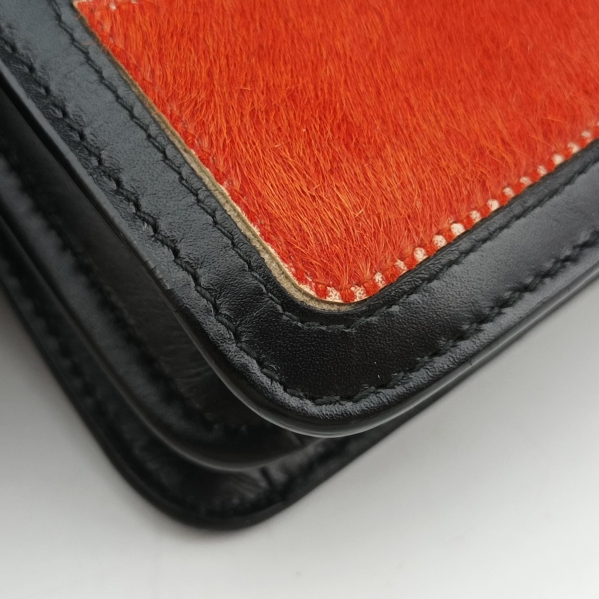 Serpenti Orange×Pink×Bordeaux Pony Hair 2642132Yセルペンティ オレンジ×ピンク×ボルドー ハラコ 2642132Y