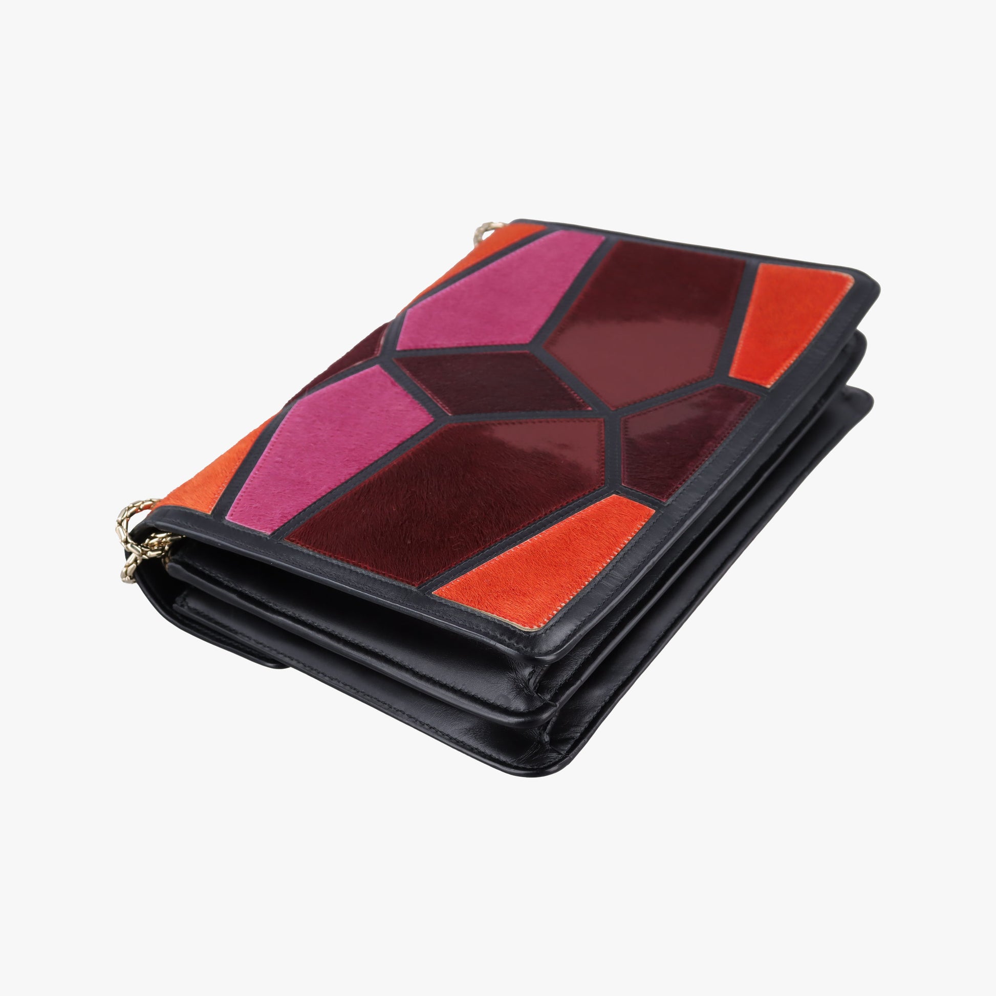 Serpenti Orange×Pink×Bordeaux Pony Hair 2642132Yセルペンティ オレンジ×ピンク×ボルドー ハラコ 2642132Y