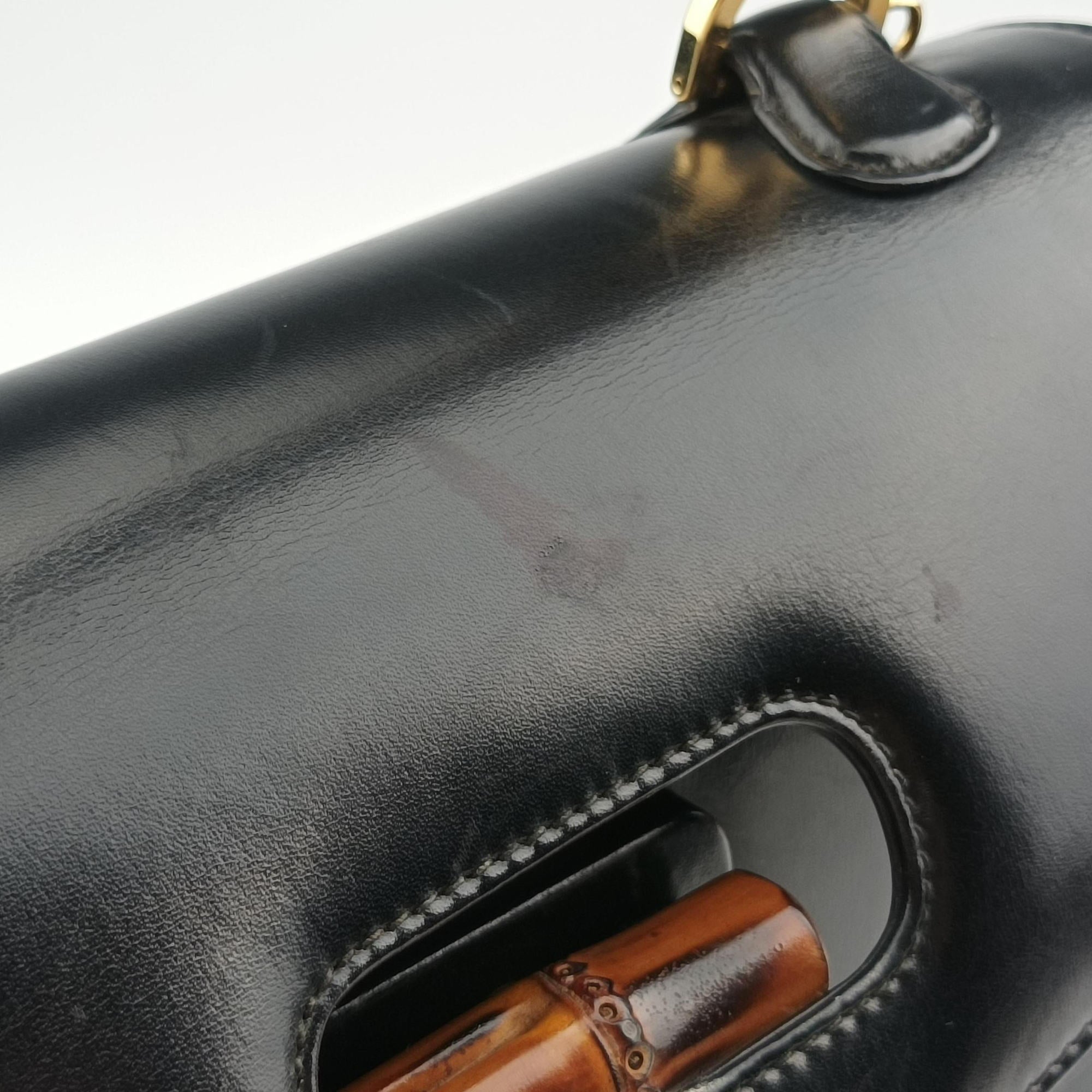 Bamboo Black Leather 000-21 バンブー ブラック レザー 000-21 