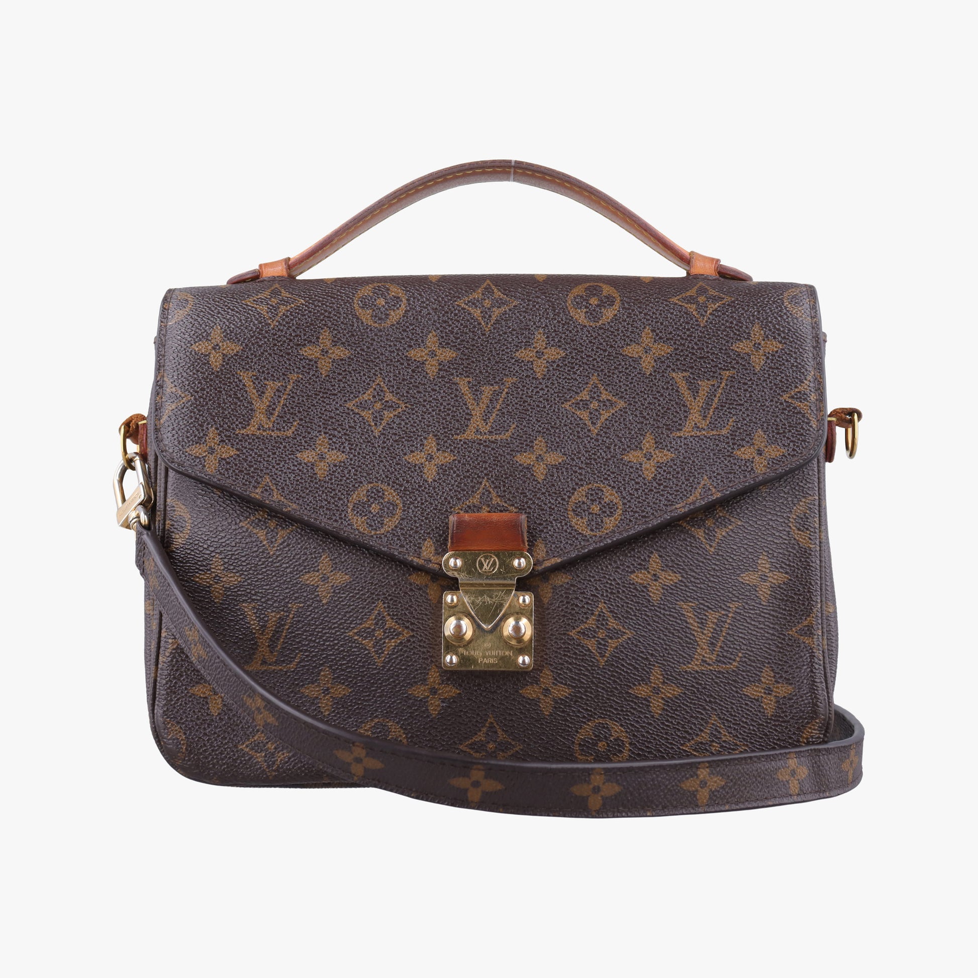 Pochette Metis MM Brown Monogram Canvas M44875 DU4195ポシェットメティスMM モノグラム/ブラウン モノグラムキャンバス M44875 DU4195