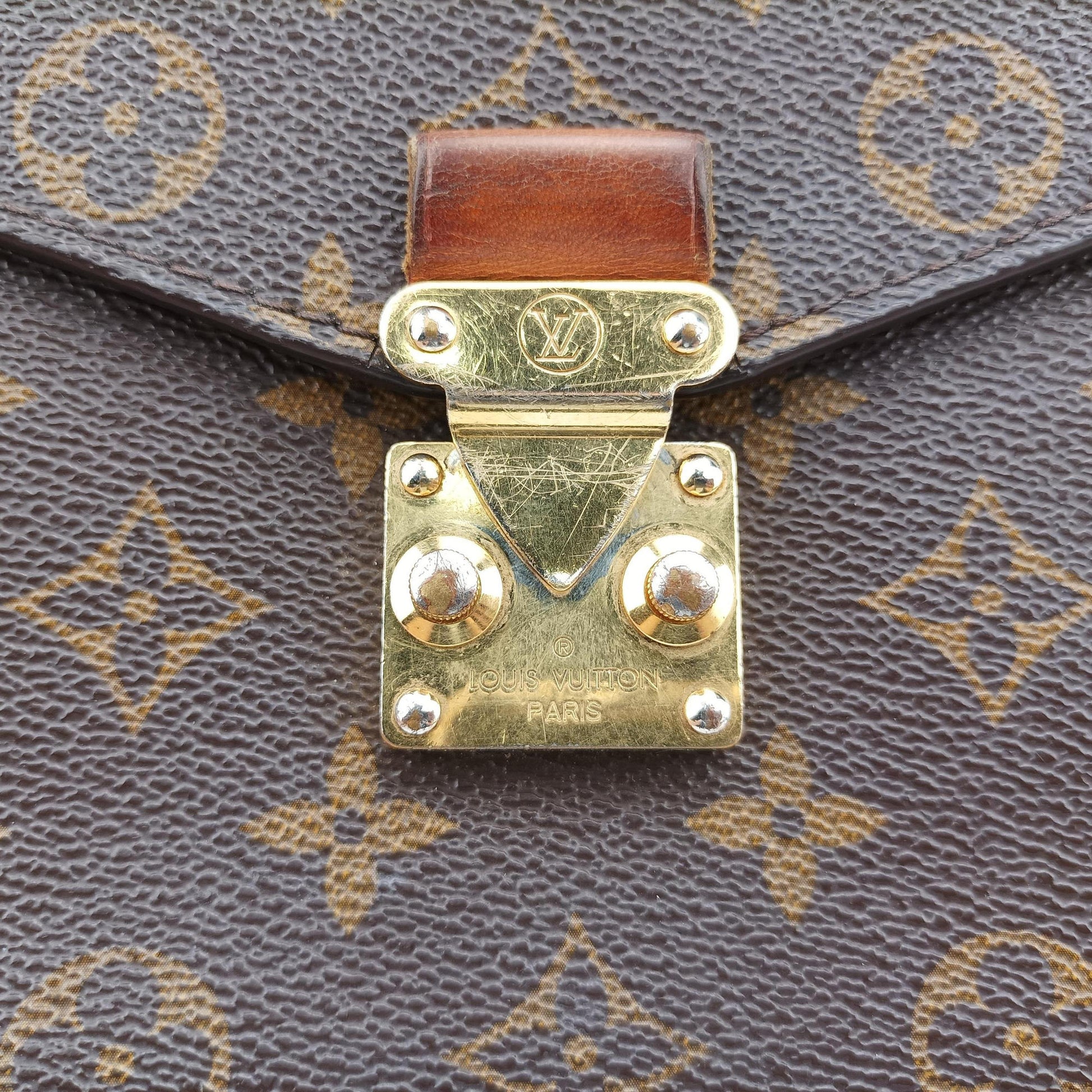 Pochette Metis MM Brown Monogram Canvas M44875 DU4195ポシェットメティスMM モノグラム/ブラウン モノグラムキャンバス M44875 DU4195