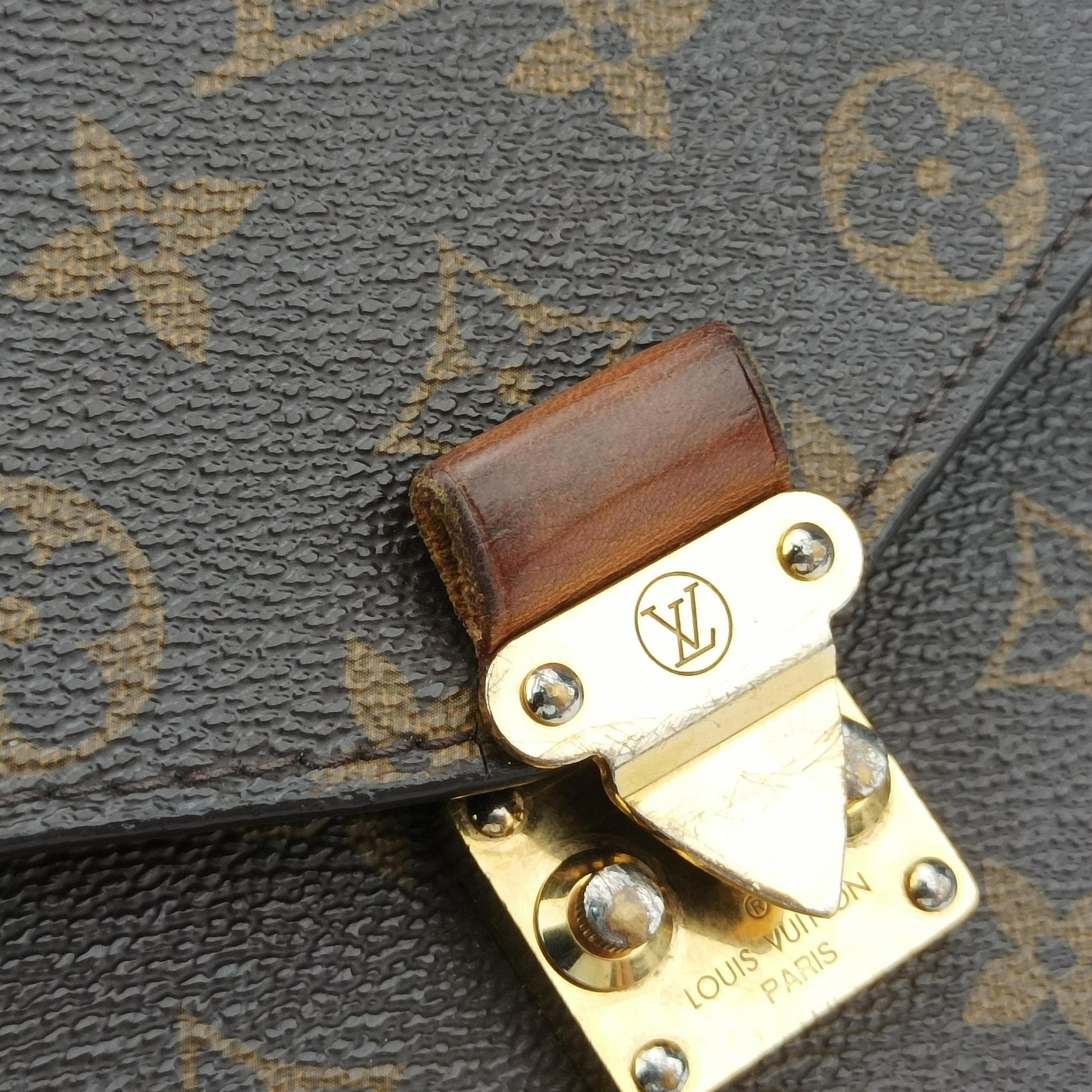 Pochette Metis MM Brown Monogram Canvas M44875 DU4195ポシェットメティスMM モノグラム/ブラウン モノグラムキャンバス M44875 DU4195