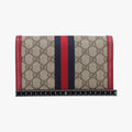 Queen Margaret Beige×Red×Navy PVC coated canvas×leather 476079 クィーンマーガレット ベージュ×レッド×ネイビー PVCコーティングキャンバス×レザー 476079 